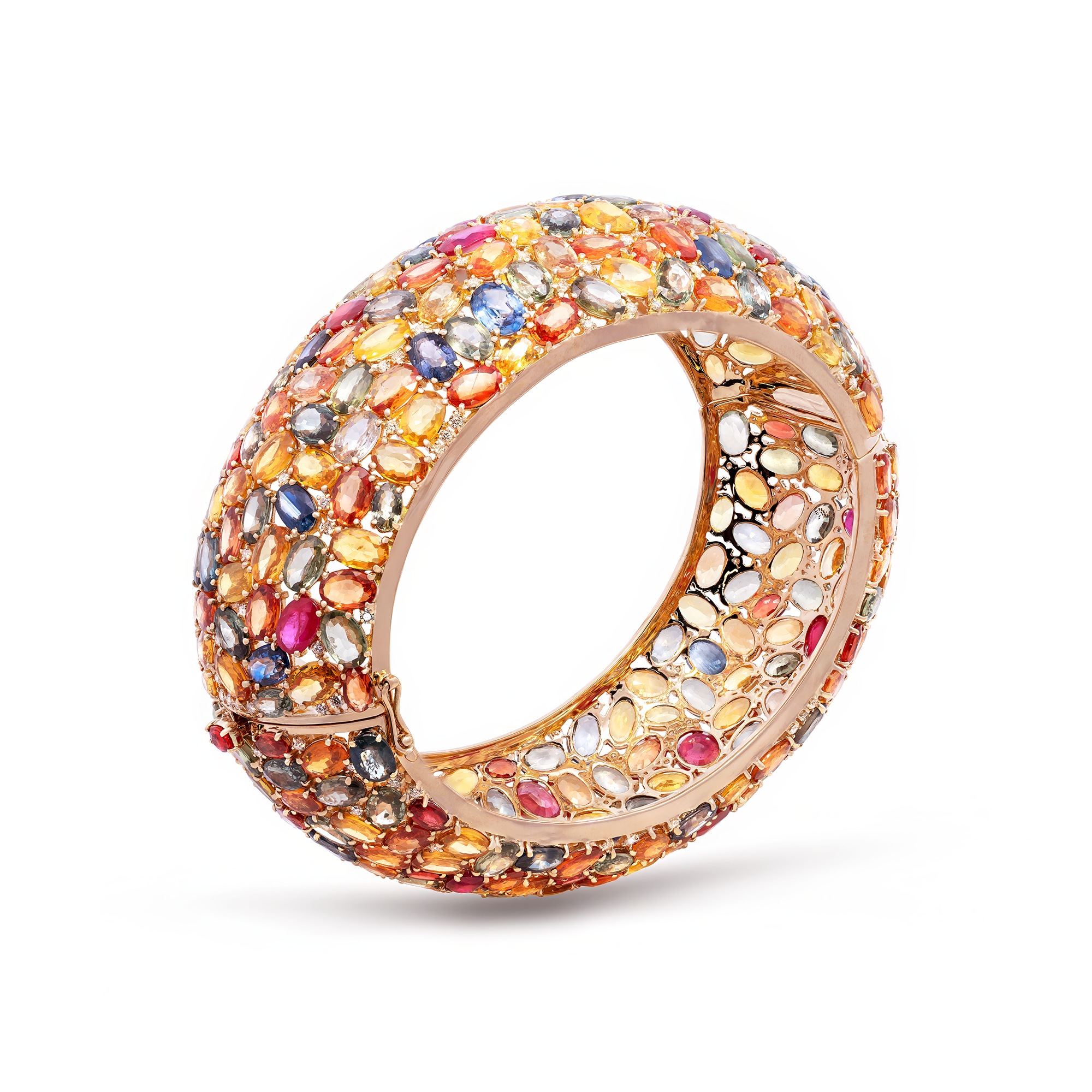 Rainbow Mosaic Bangle - Palaces Jewellery