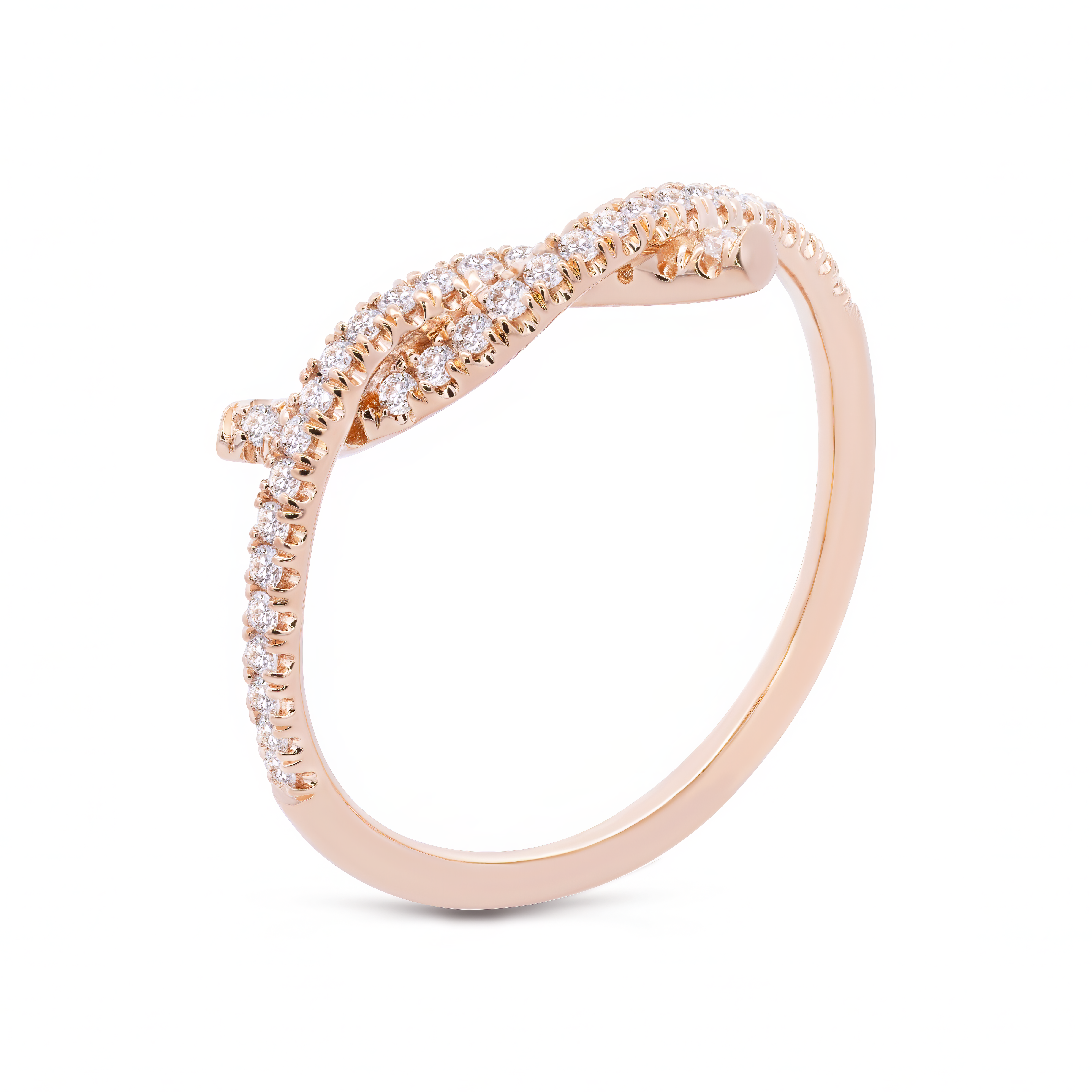 Twist Fashion Ring - Palaces Jewellery