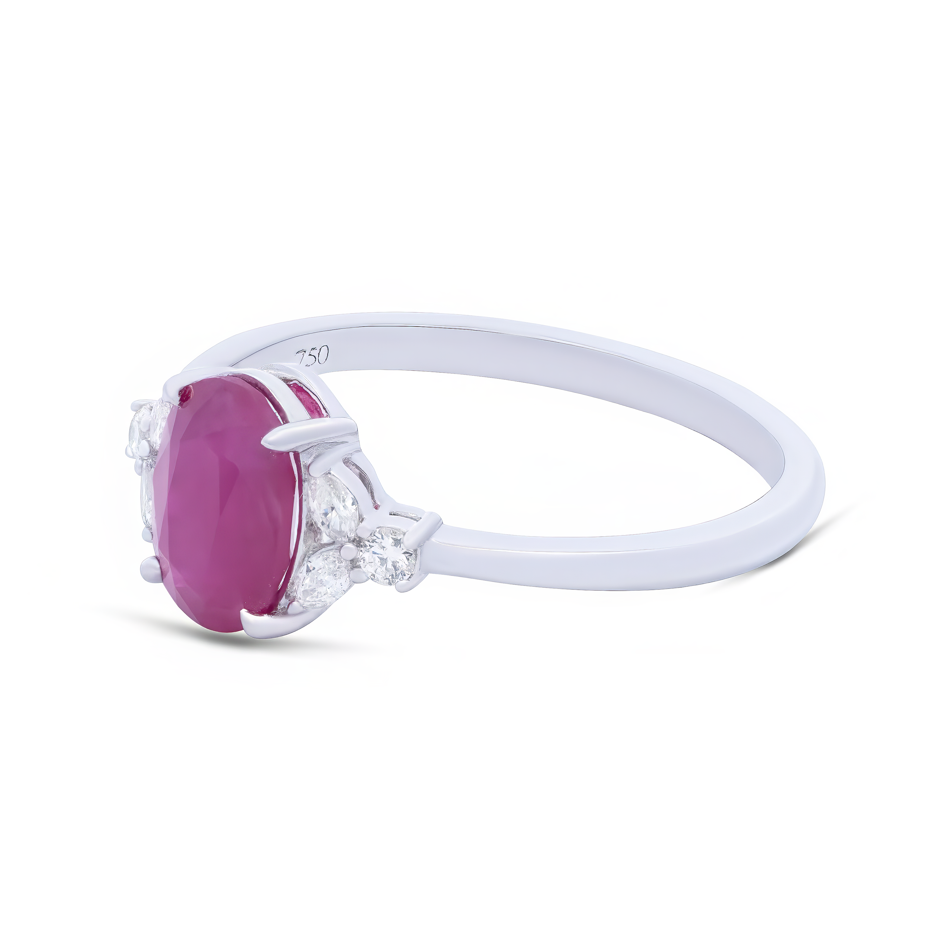 Classic Ruby Ring - Palaces Jewellery