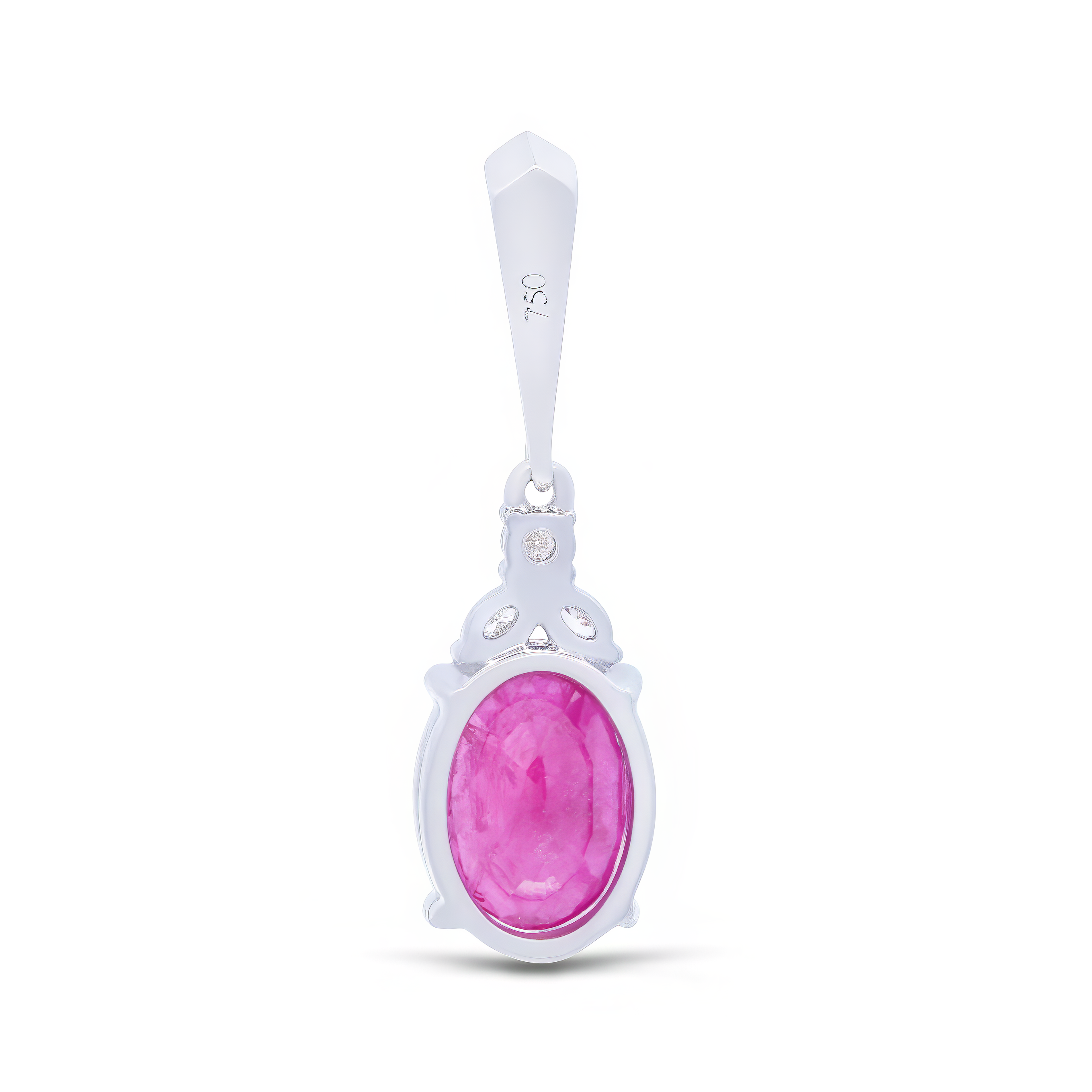 Classic Ruby Pendant - Palaces Jewellery