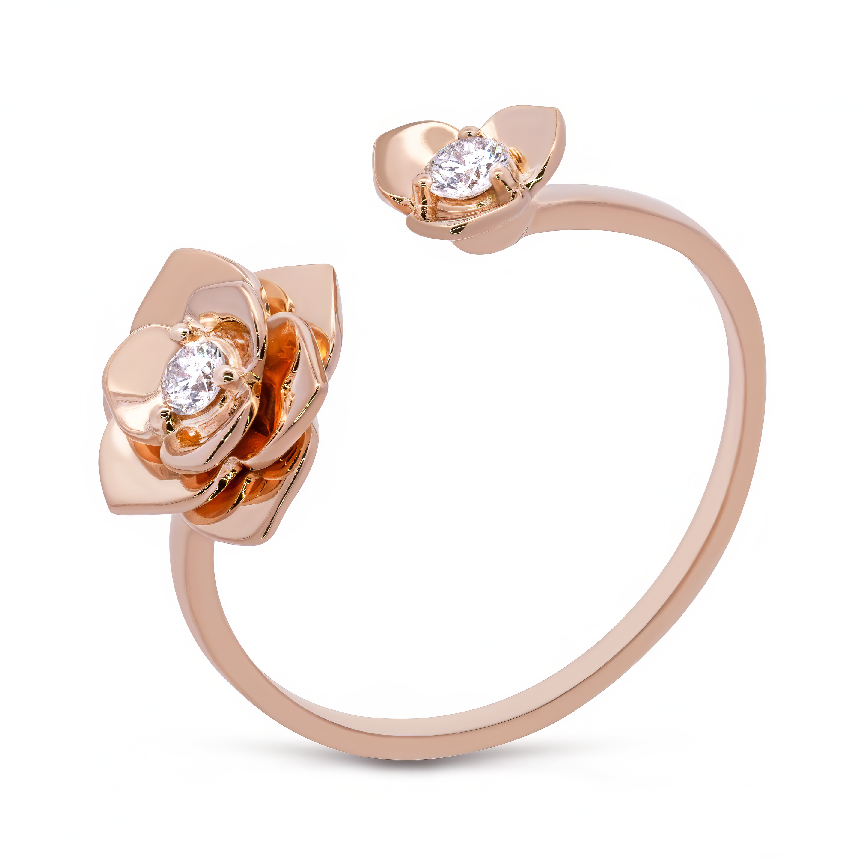 Open Rose Ring - Palaces Jewellery