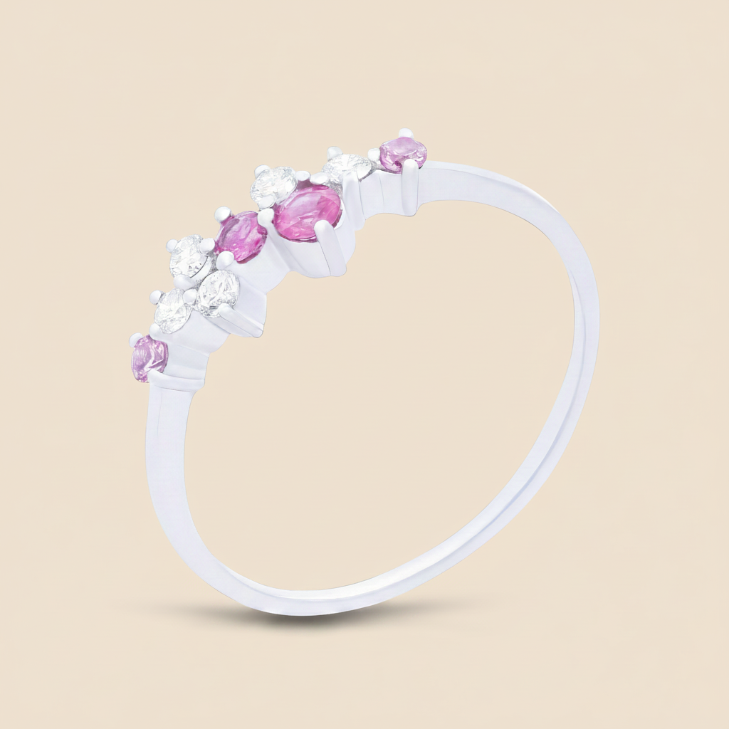Cluster Diamond Ring - Palaces Jewellery