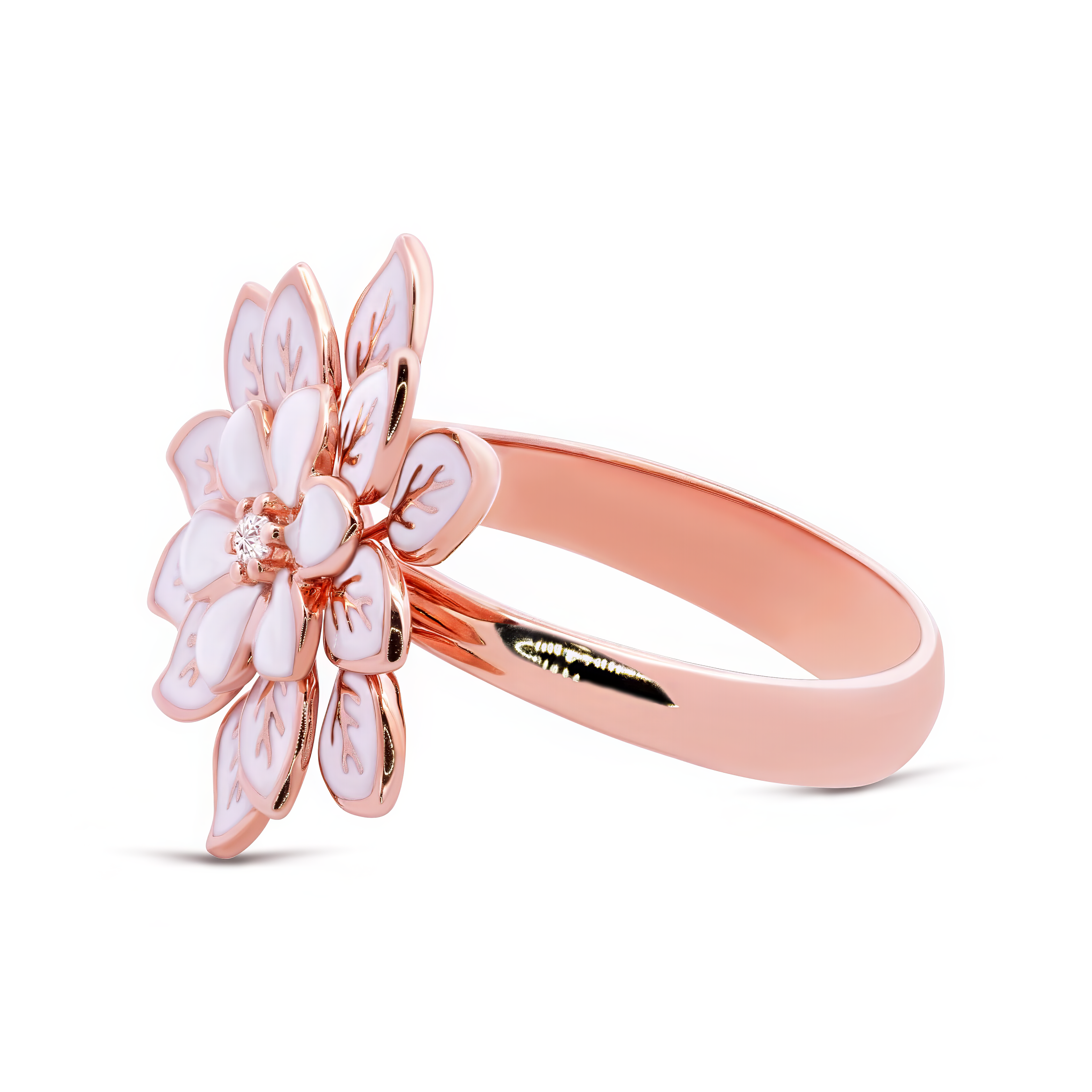 Magnolia Diamond Ring - Palaces Jewellery