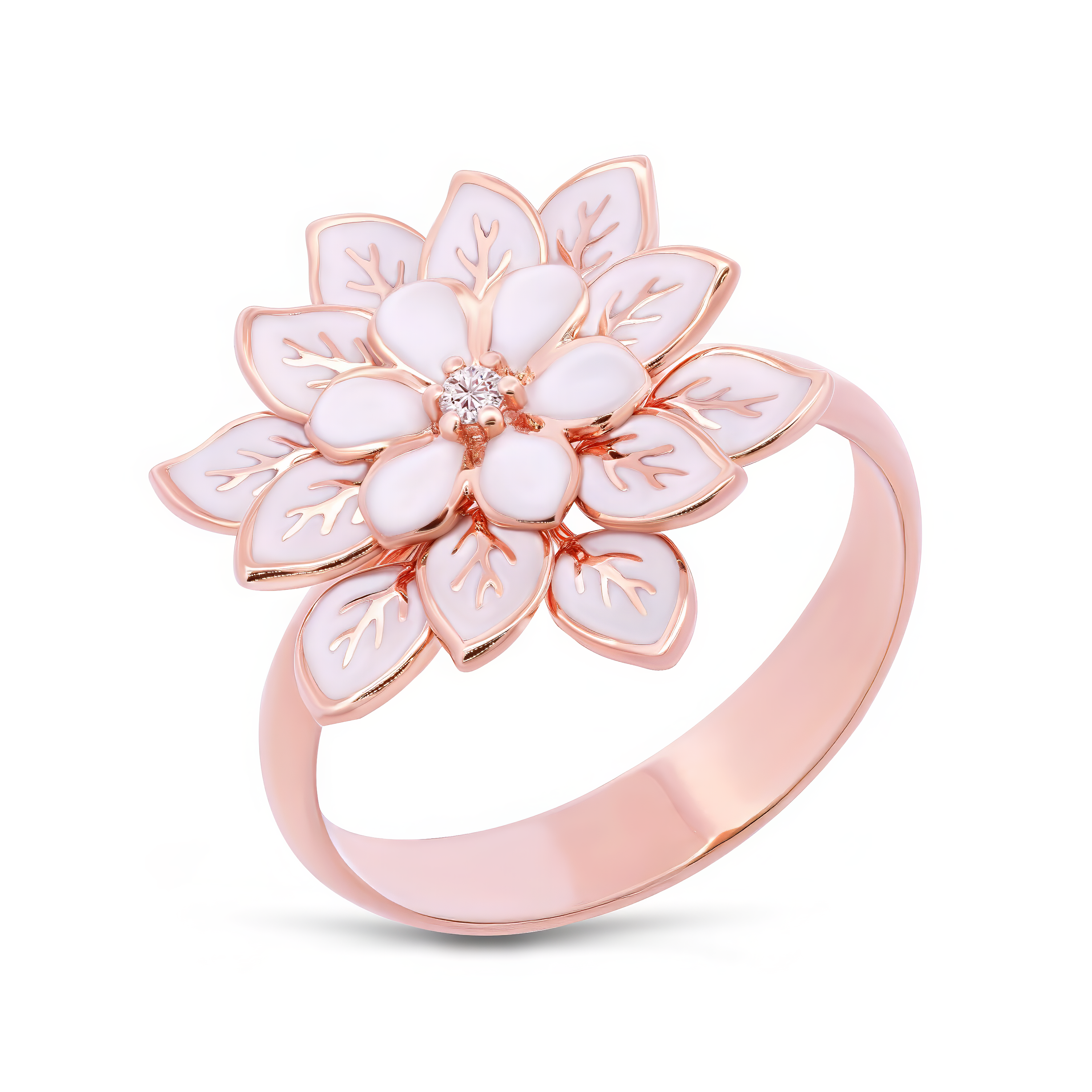 Magnolia Diamond Ring - Palaces Jewellery