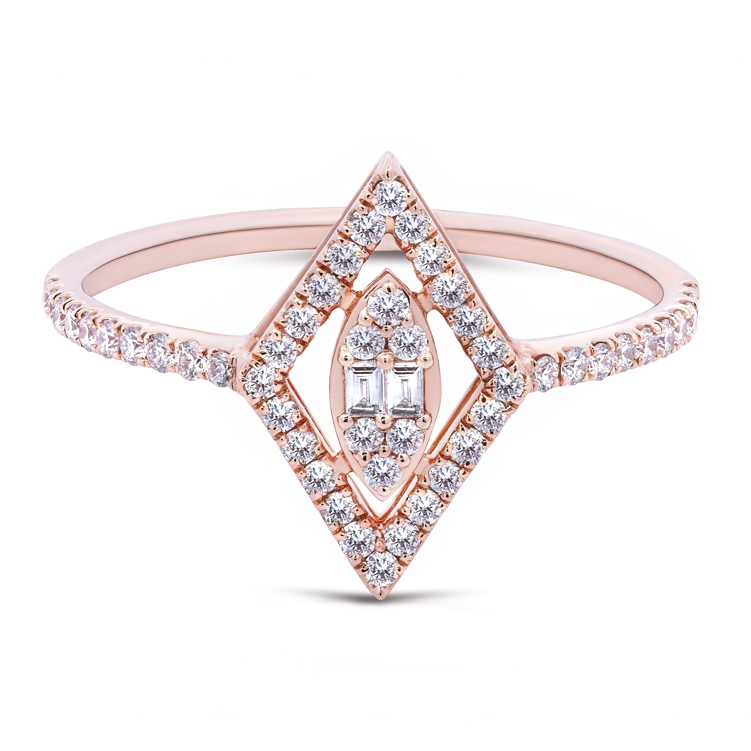 Kite Diamond Ring - Palaces Jewellery