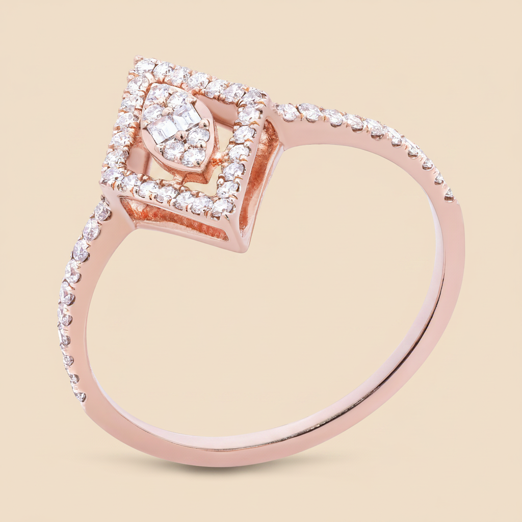 Kite Diamond Ring - Palaces Jewellery