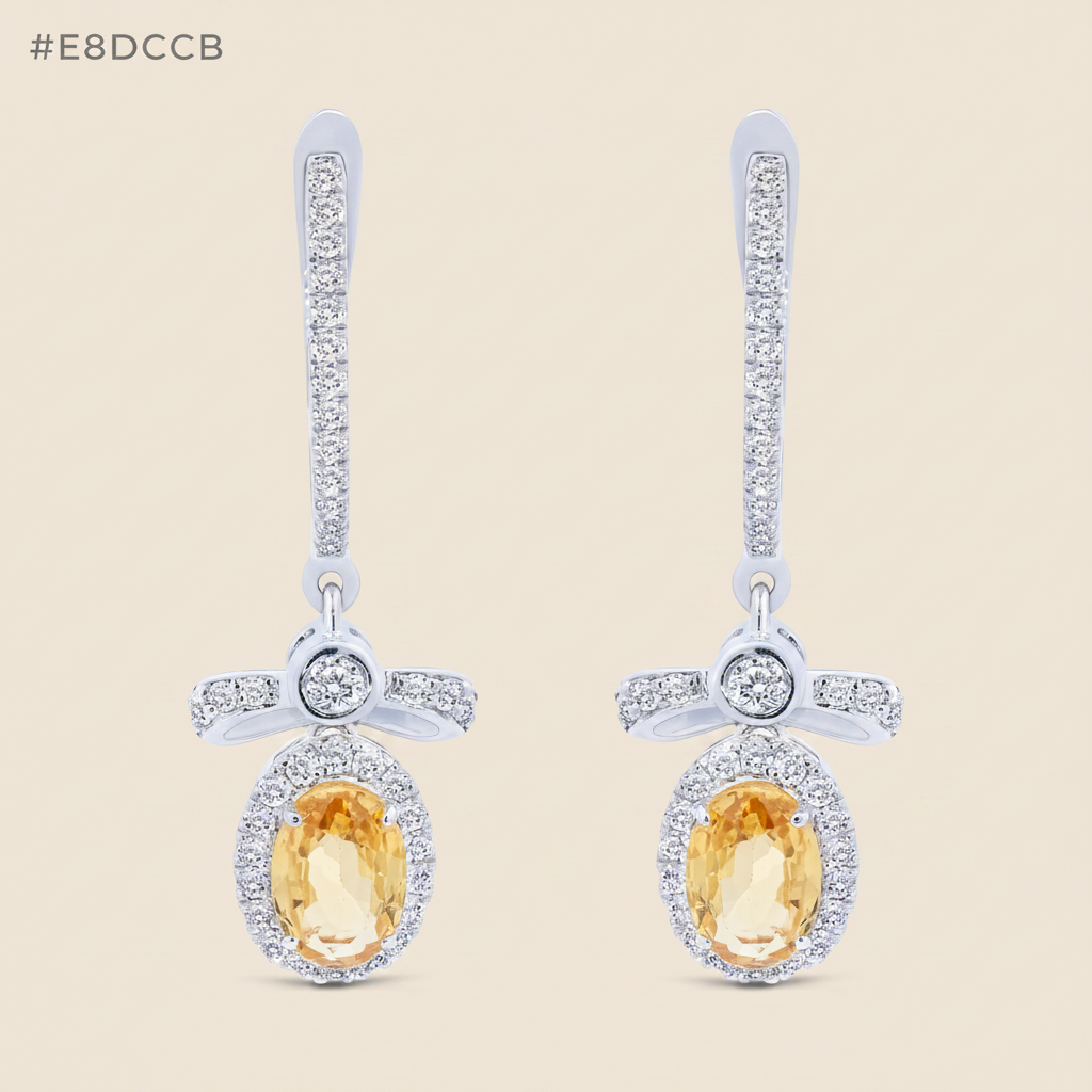 Grace Drop Earring - Palaces Jewellery