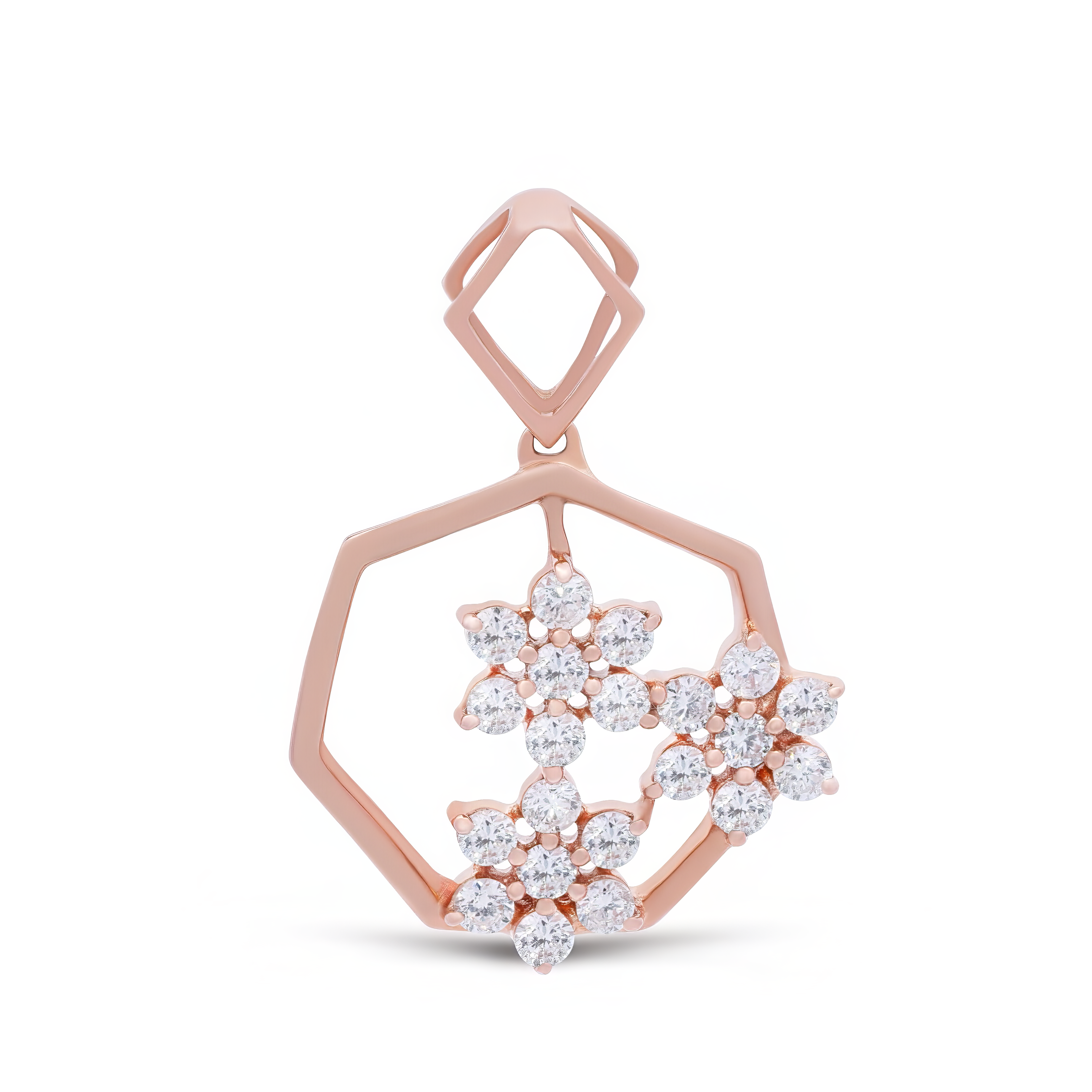 Floral Cluster Pendant - Palaces Jewellery