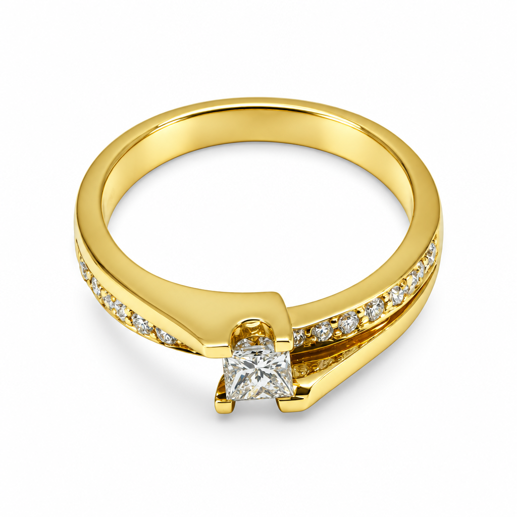 Bague de fiançailles SplitShank (SplitShank Engagement Ring)