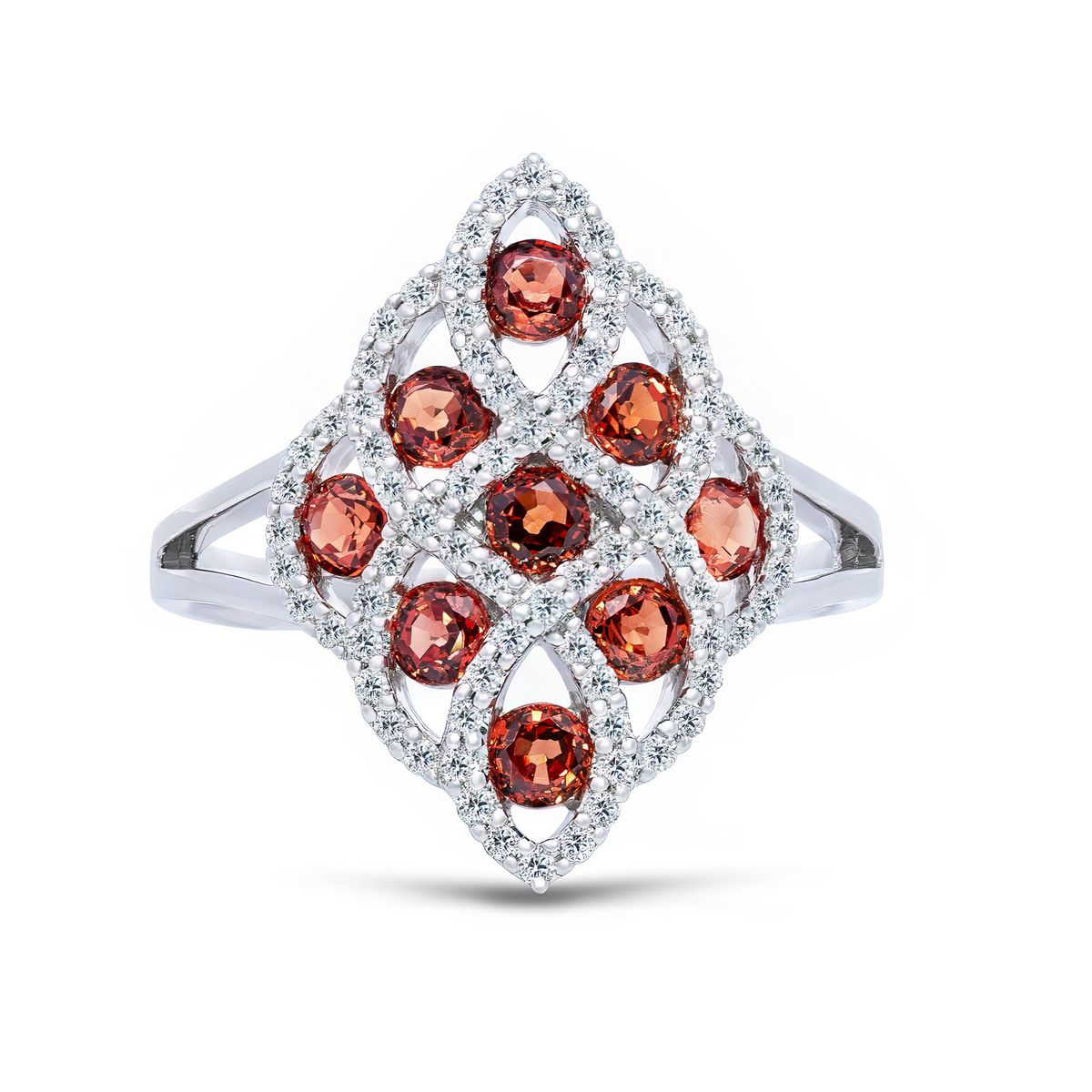 Fiery Diamond Ring - Palaces Jewellery