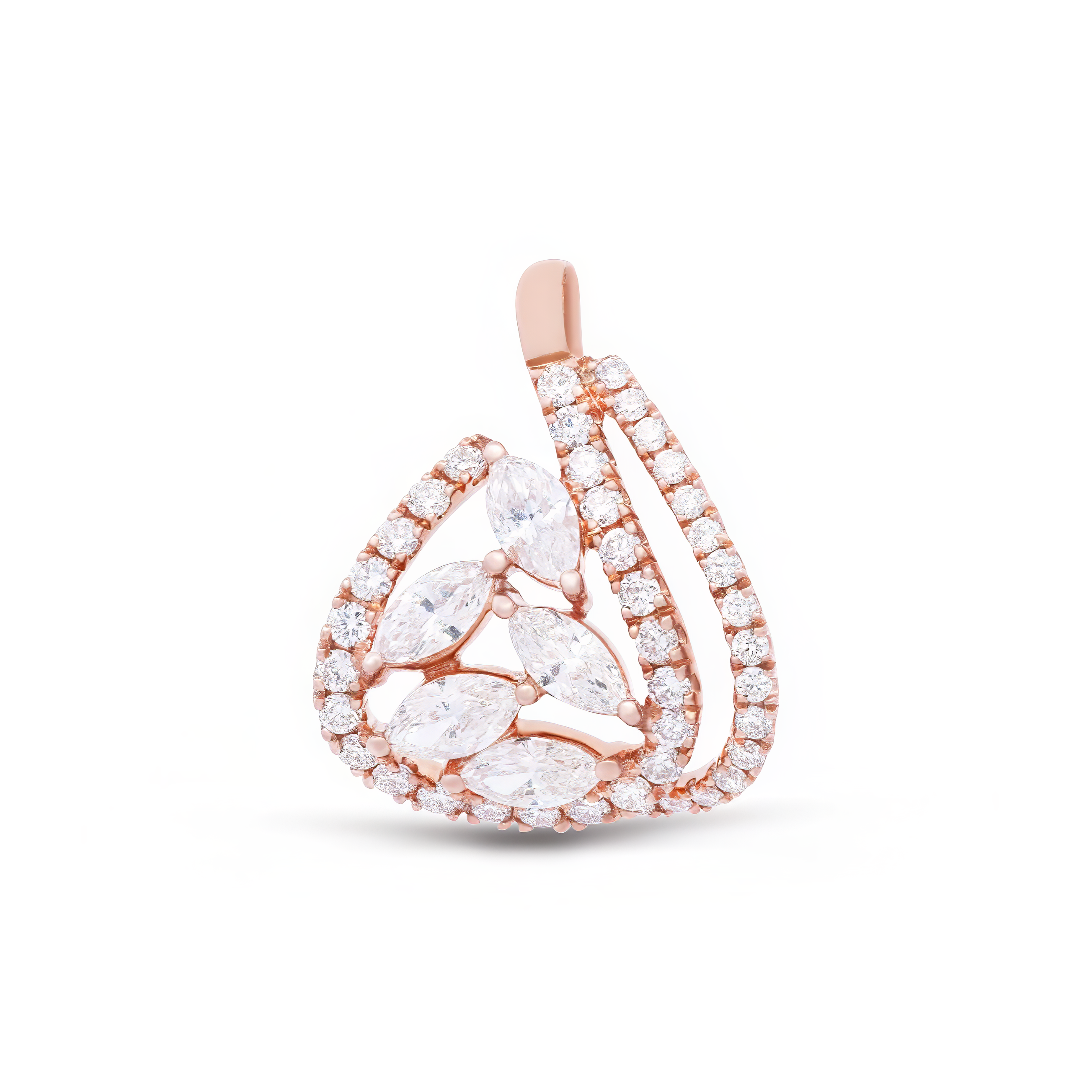 Marquise Drop Pendant - Palaces Jewellery