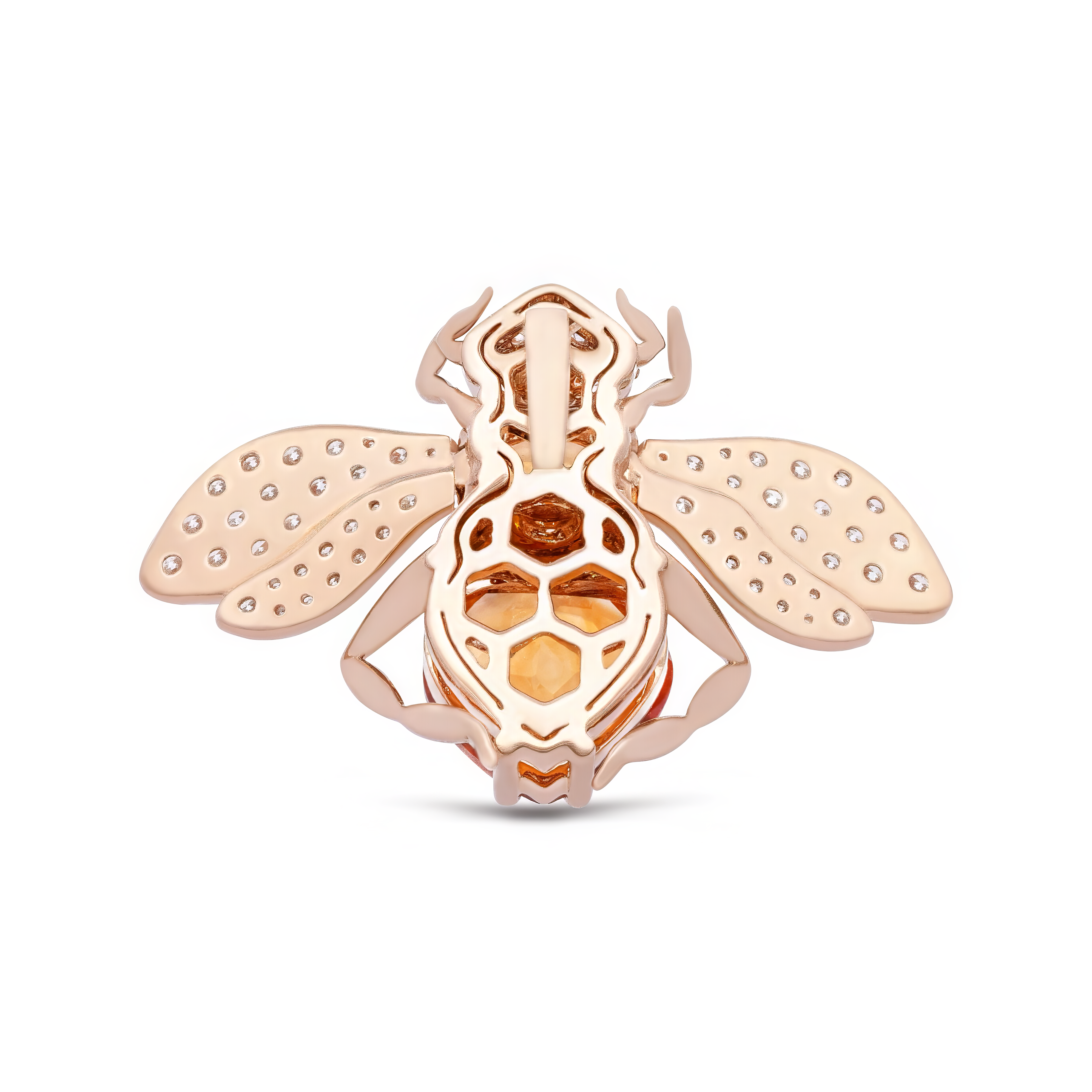 Diamond Bee Pendant - Palaces Jewellery