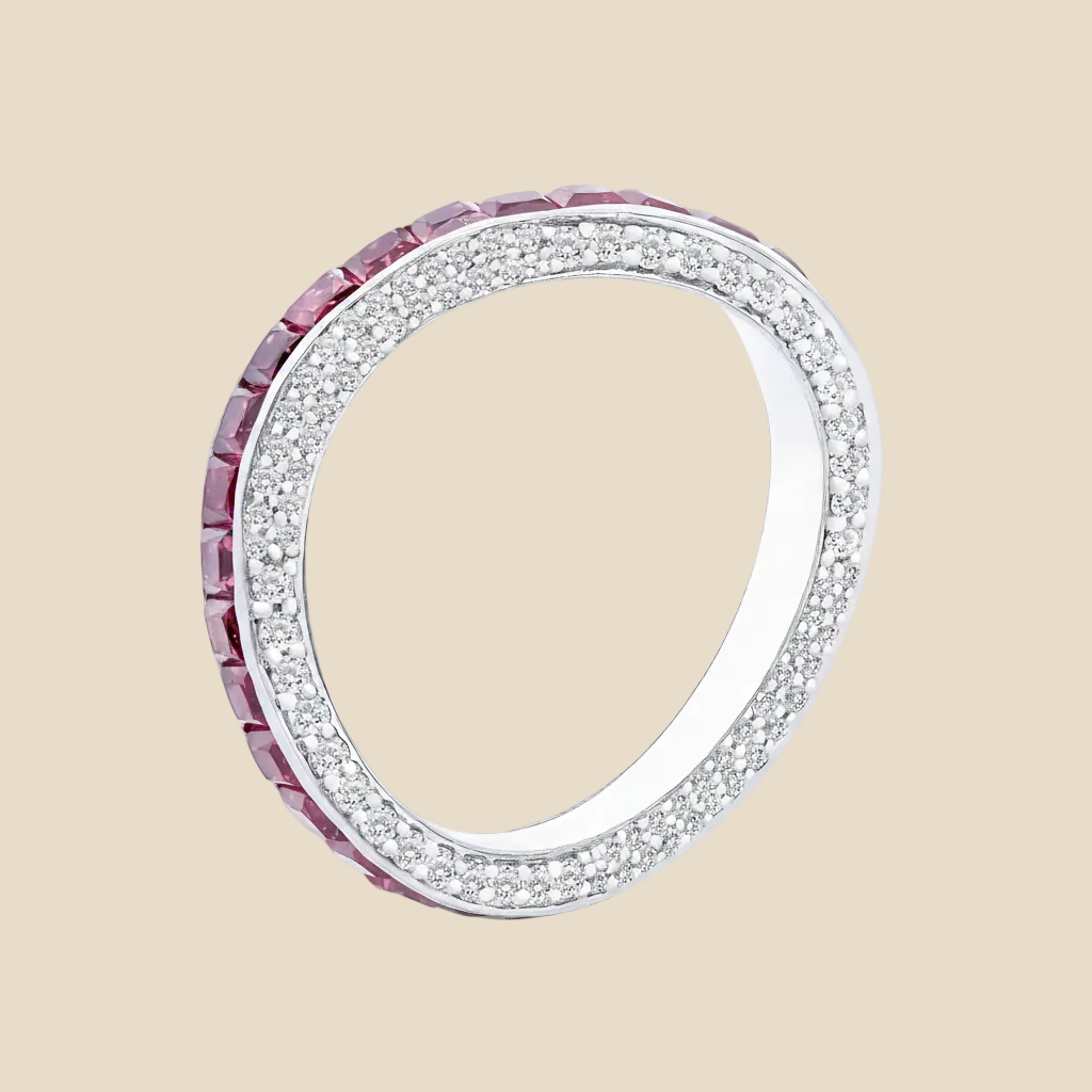 Crimson Elegance Ring - Palaces Jewellery