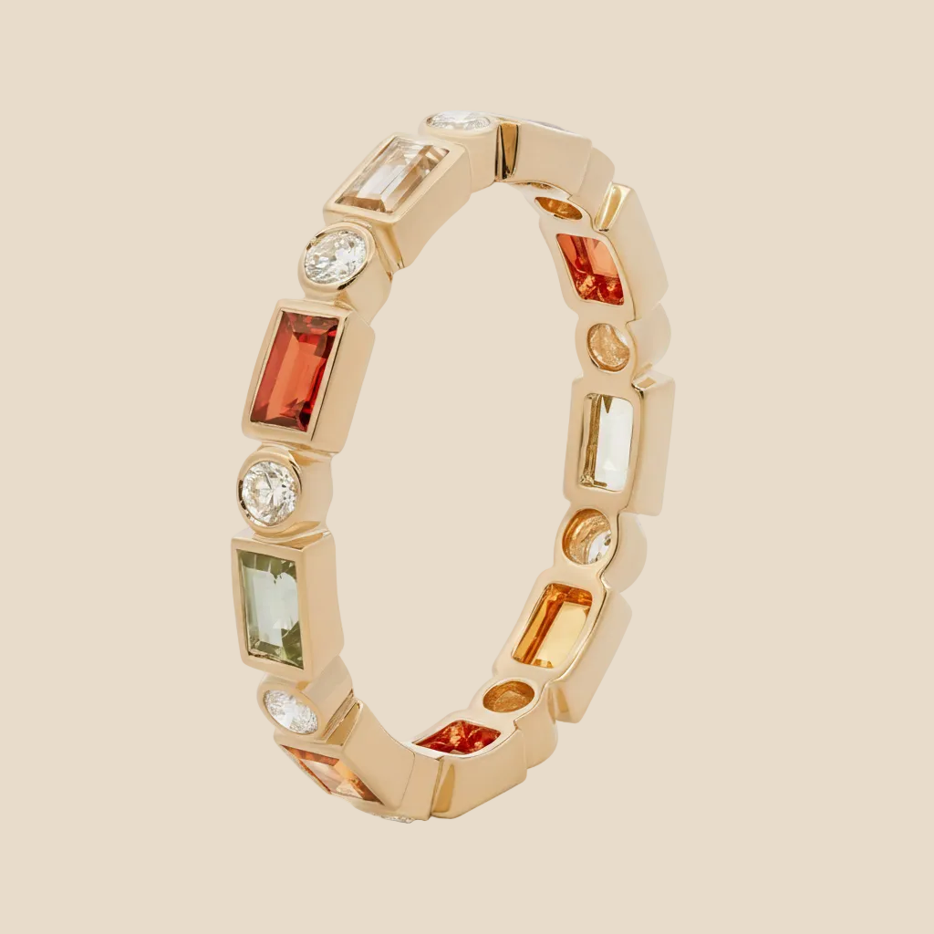 Sunset Mosaic Eternity - Palaces Jewellery