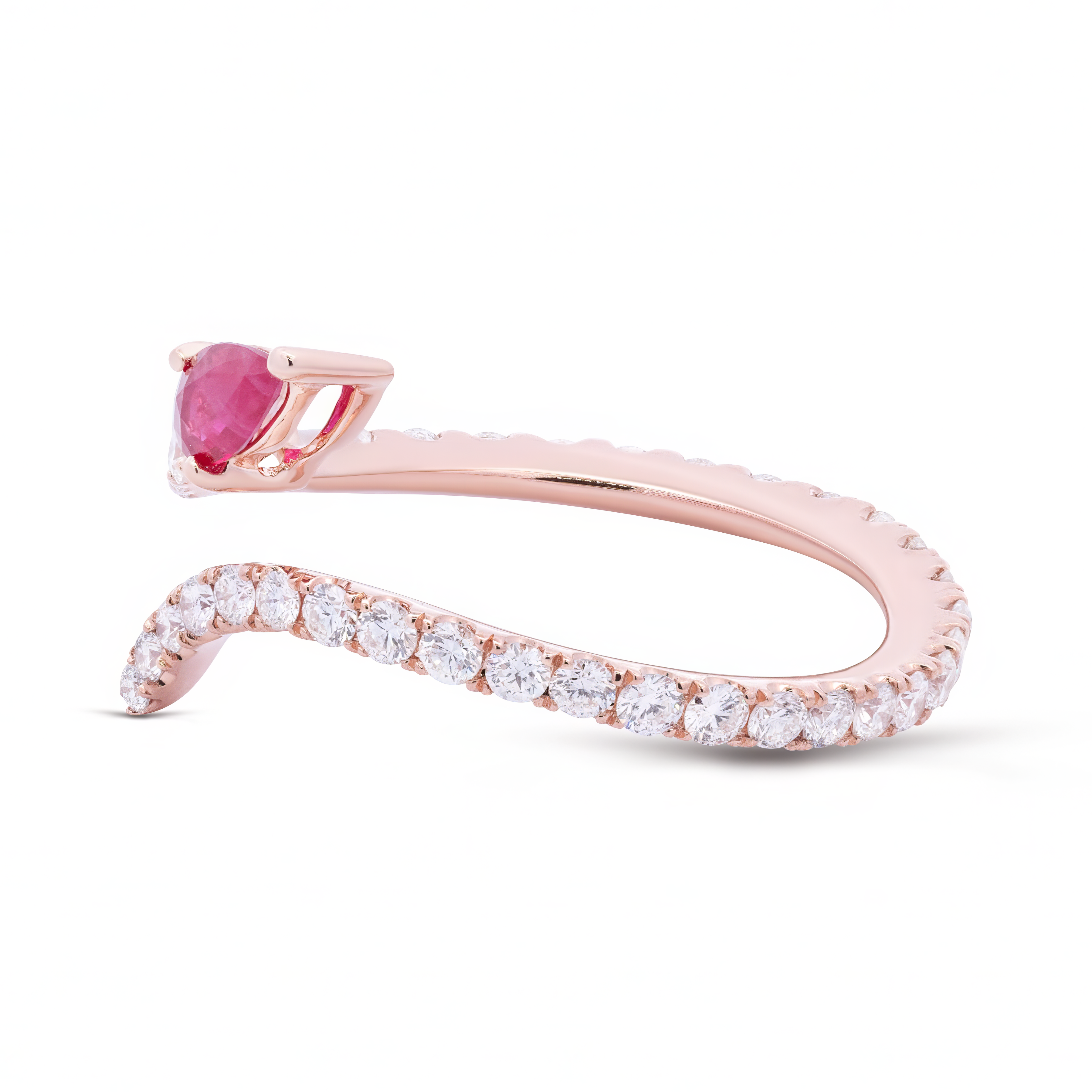 Serpent Wrap Ring - Palaces Jewellery