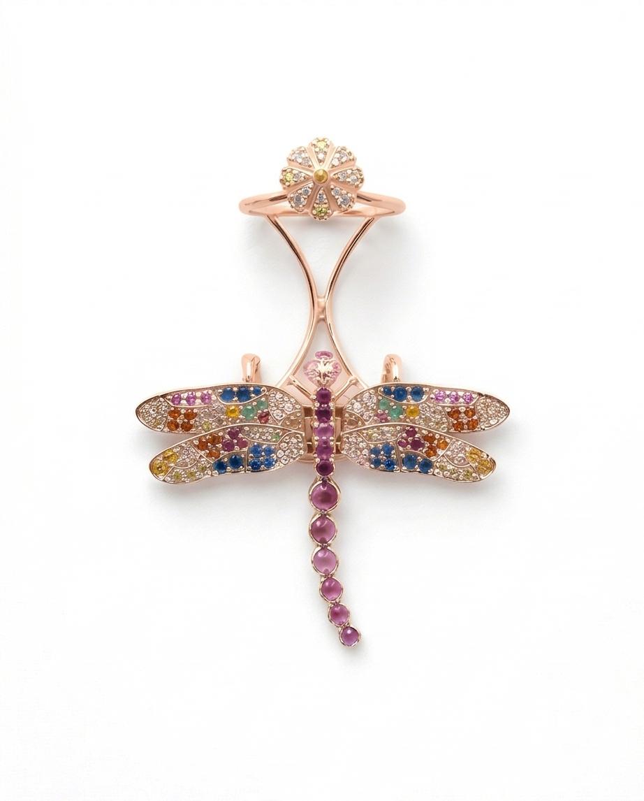 蝴蝶戒指 (Flutter Butterfly Ring)
