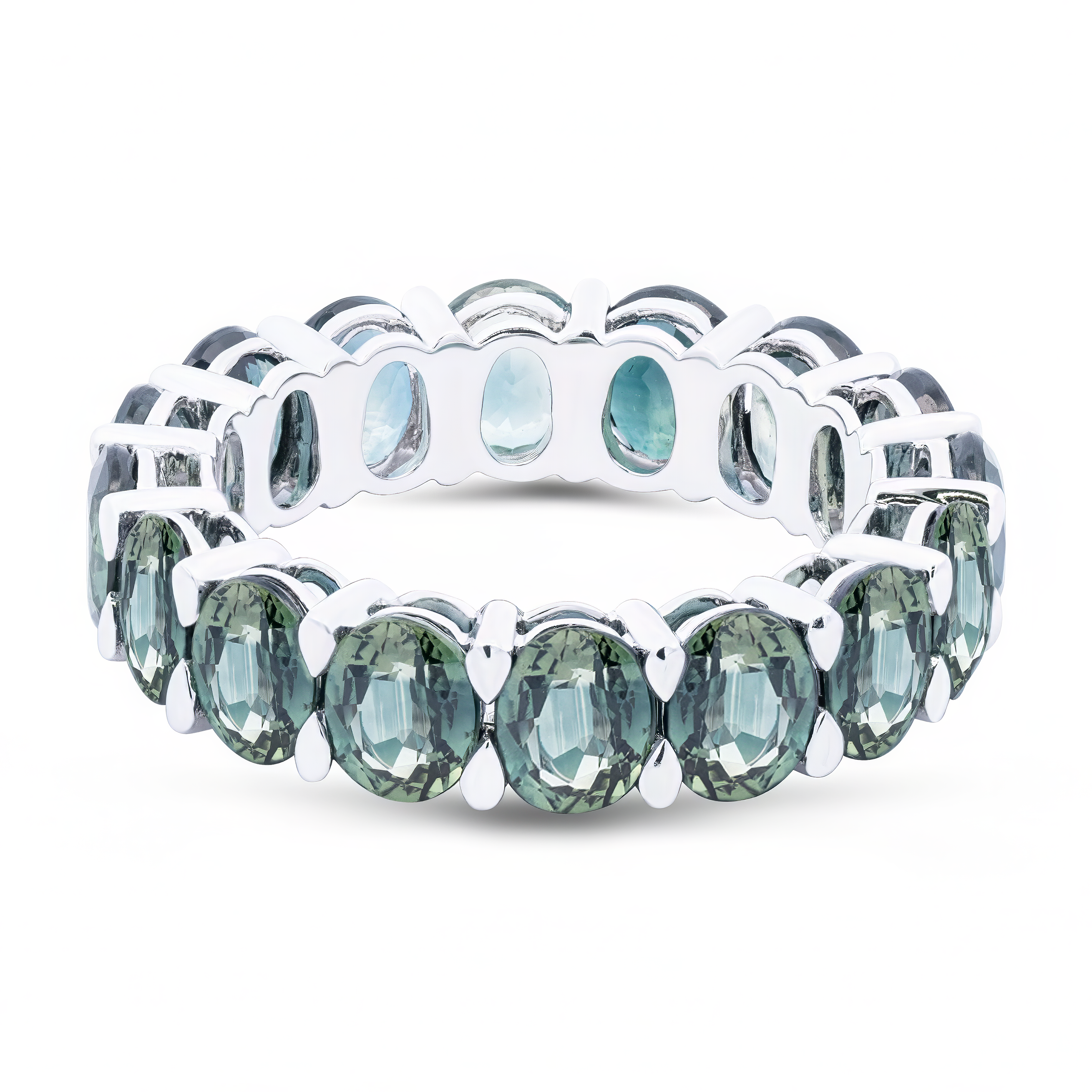 Verdant Glow Eternity - Palaces Jewellery