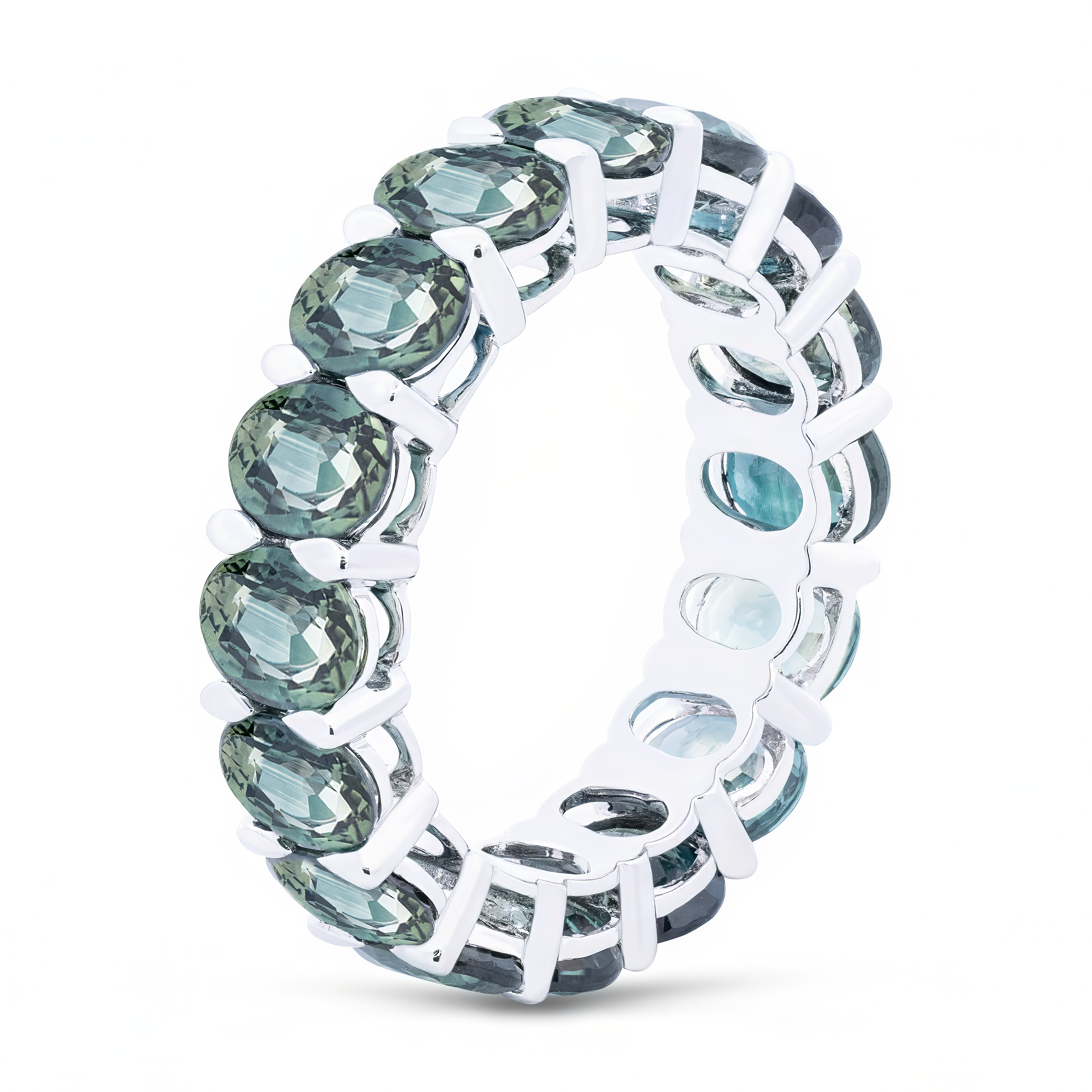 Verdant Glow Eternity - Palaces Jewellery