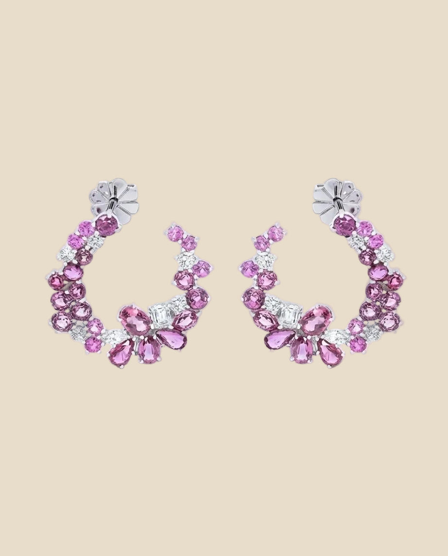 Rosette Earrings