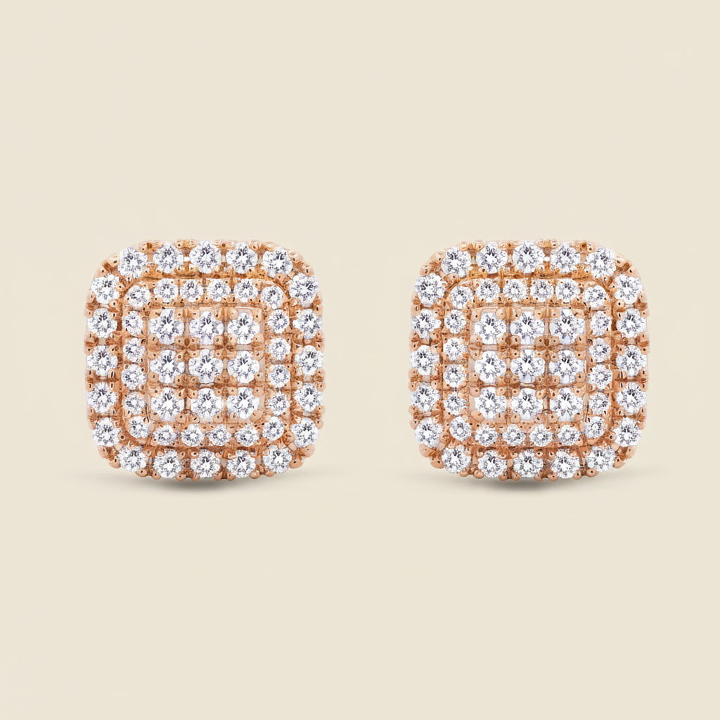Regal Cushion Earring - Palaces Jewellery