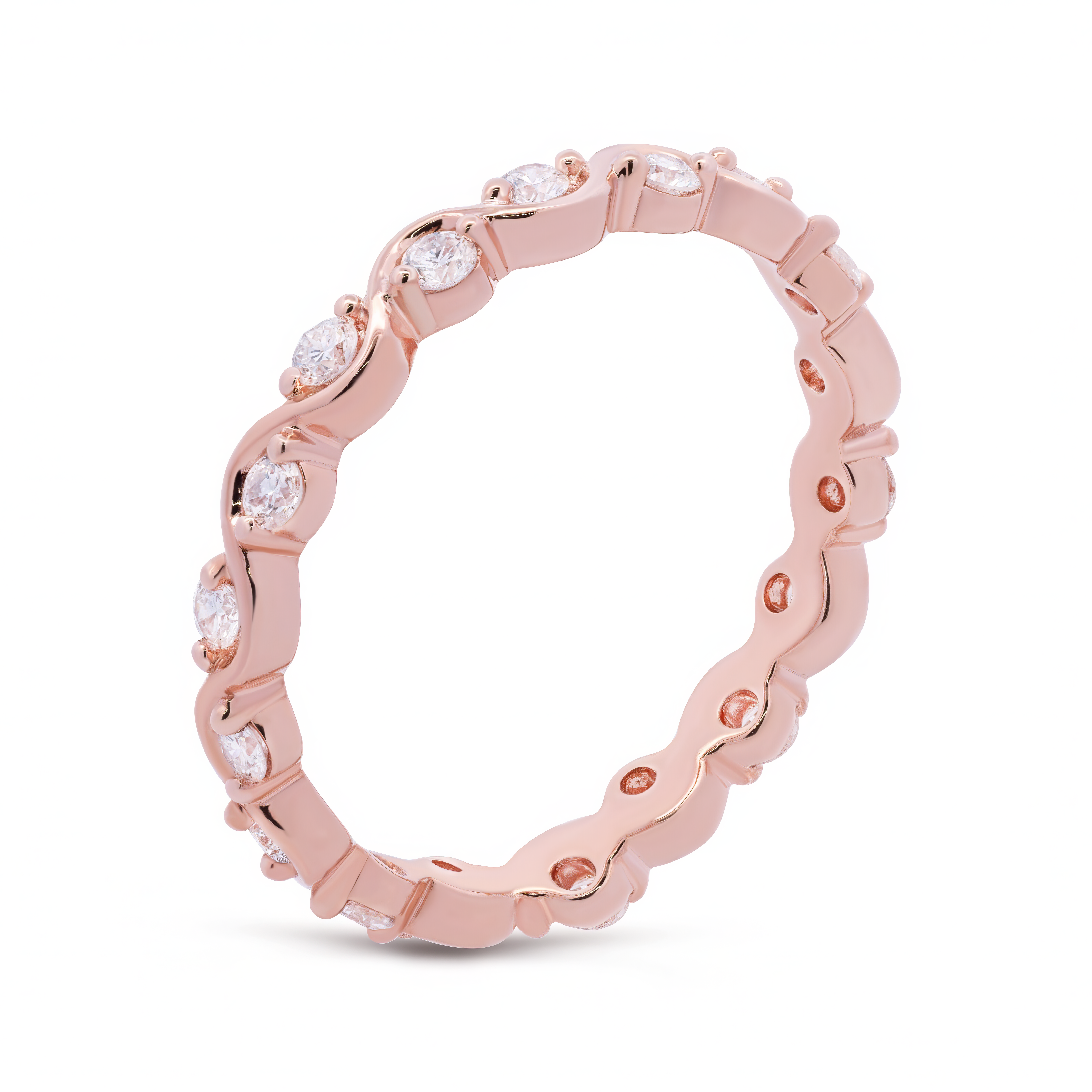 Rose Wave Eternity - Palaces Jewellery