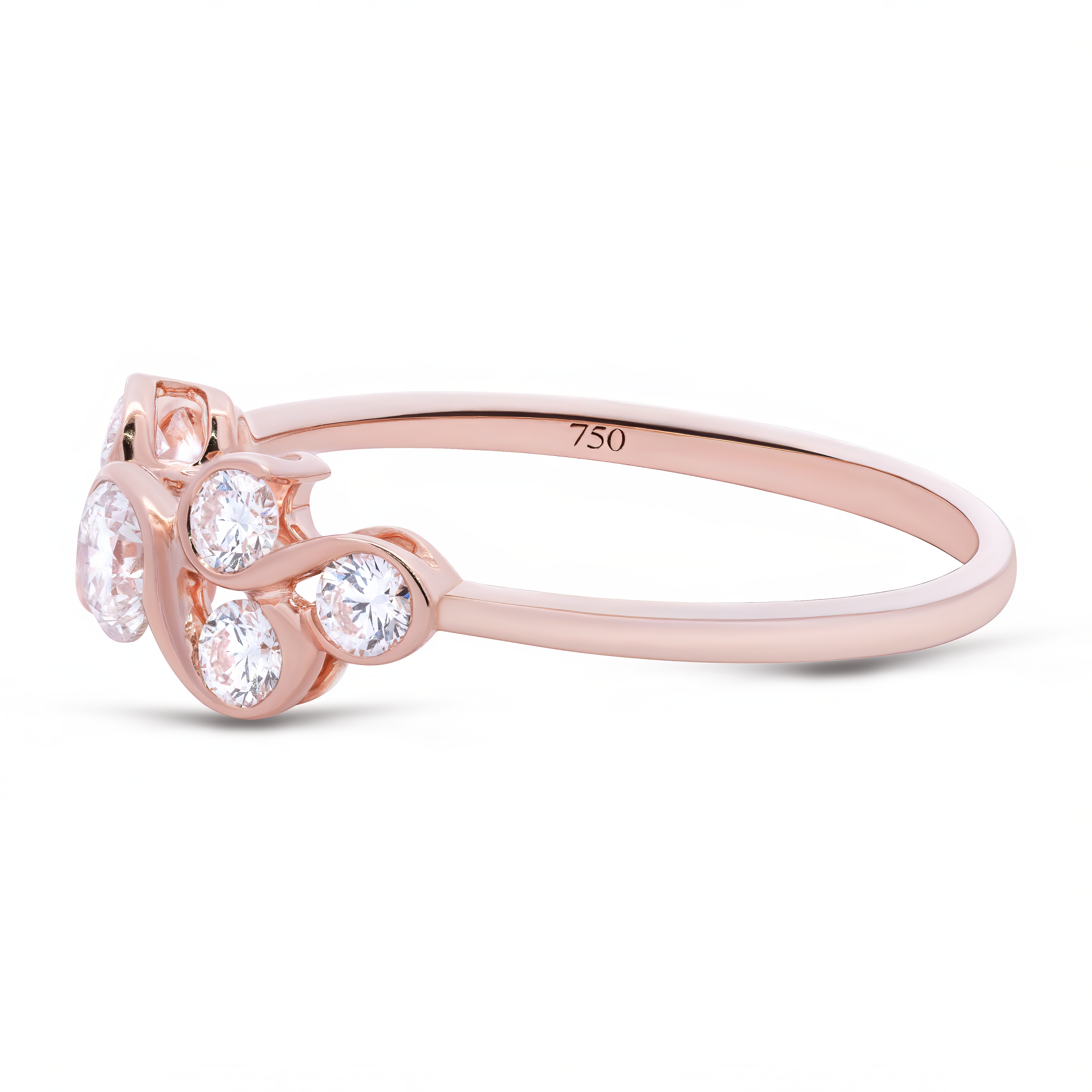 Celeste Wave Ring - Palaces Jewellery