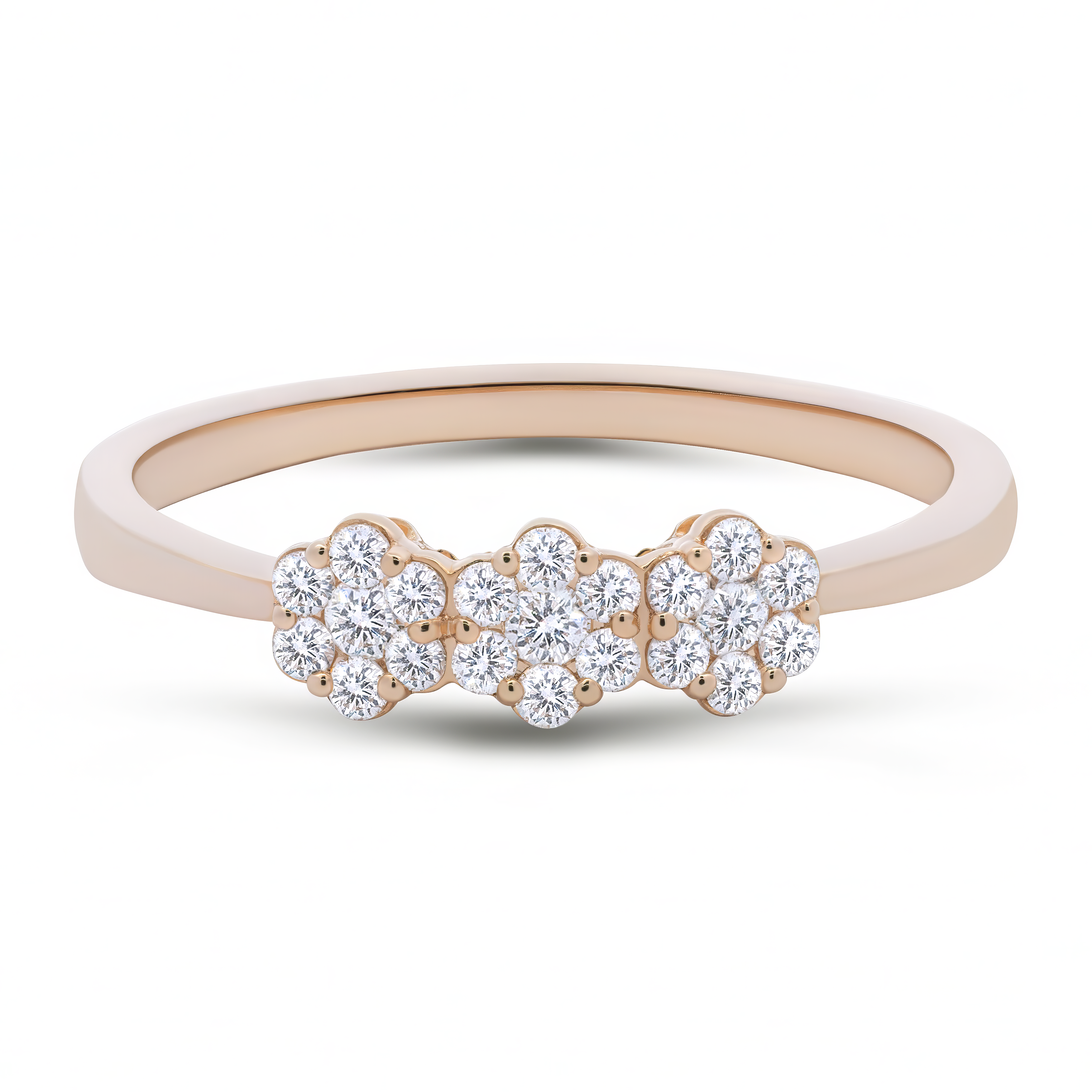 Trinity Blossom Ring - Palaces Jewellery
