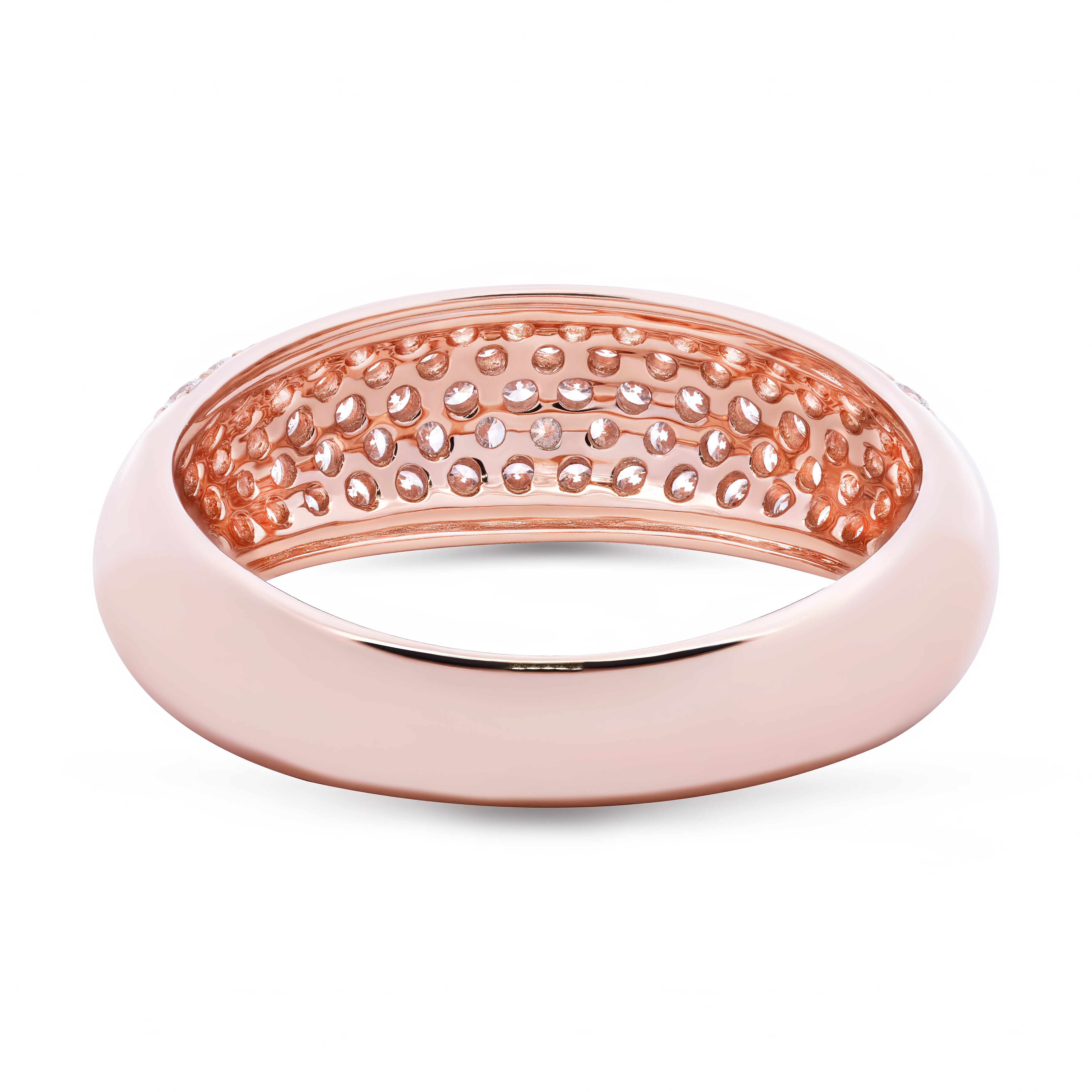 Pave Diamond Band - Palaces Jewellery