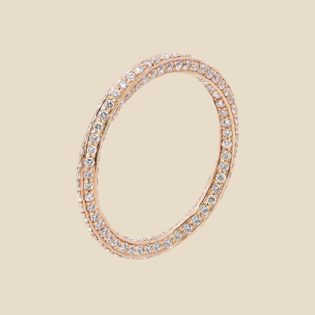 Twisted Eternity Band - Palaces Jewellery