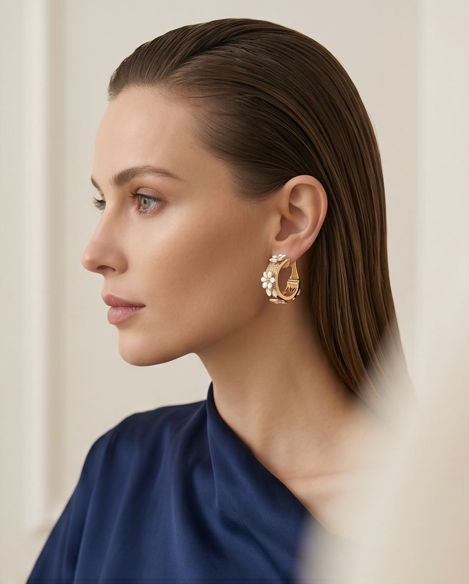 Magnolia Earring
