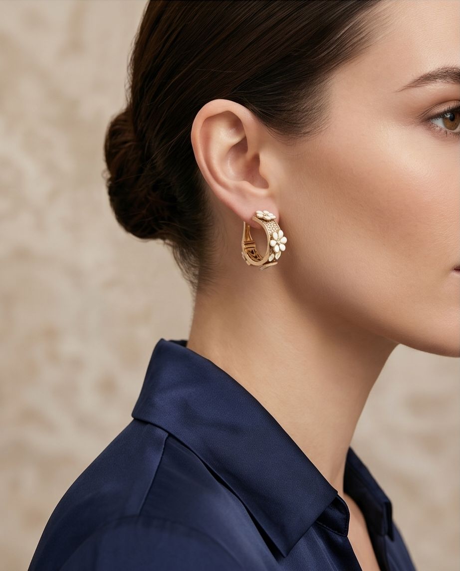 Magnolia Earring