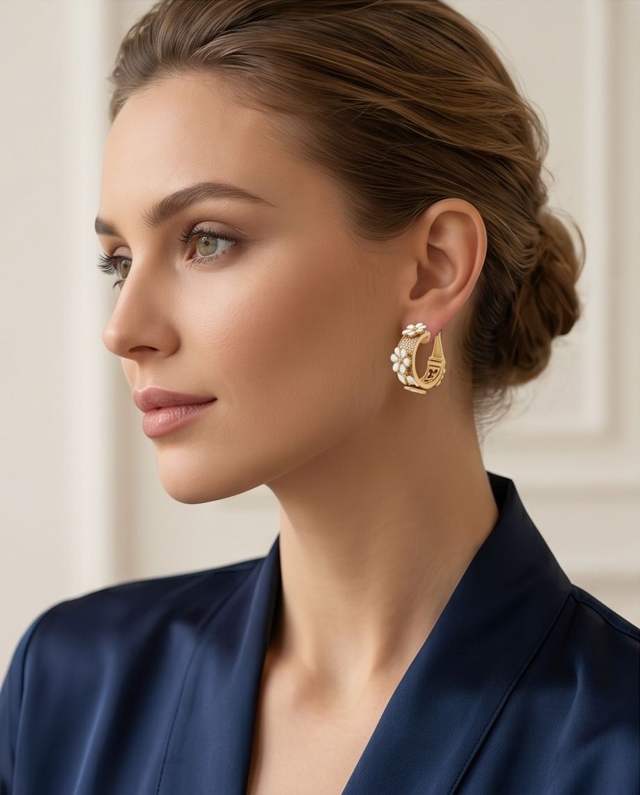 Magnolia Earring