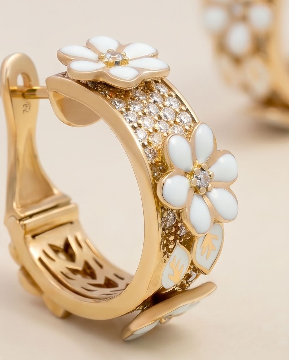Magnolia Earring