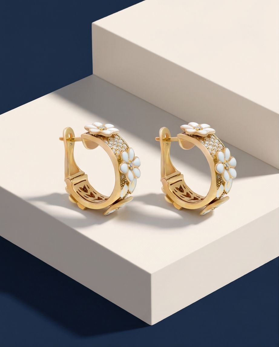 Magnolia Earring