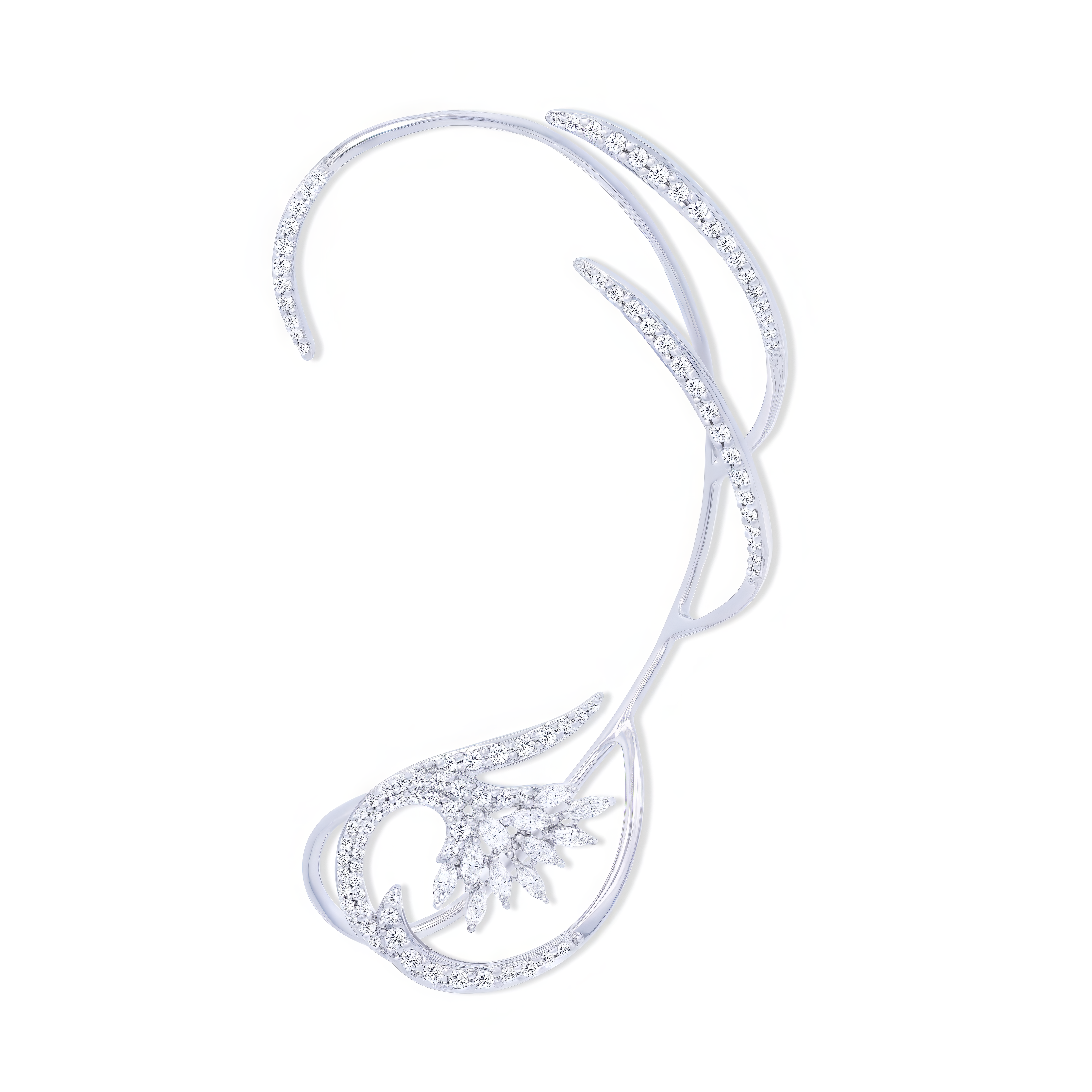 Celestial Bloom Earcuff - Palaces Jewellery