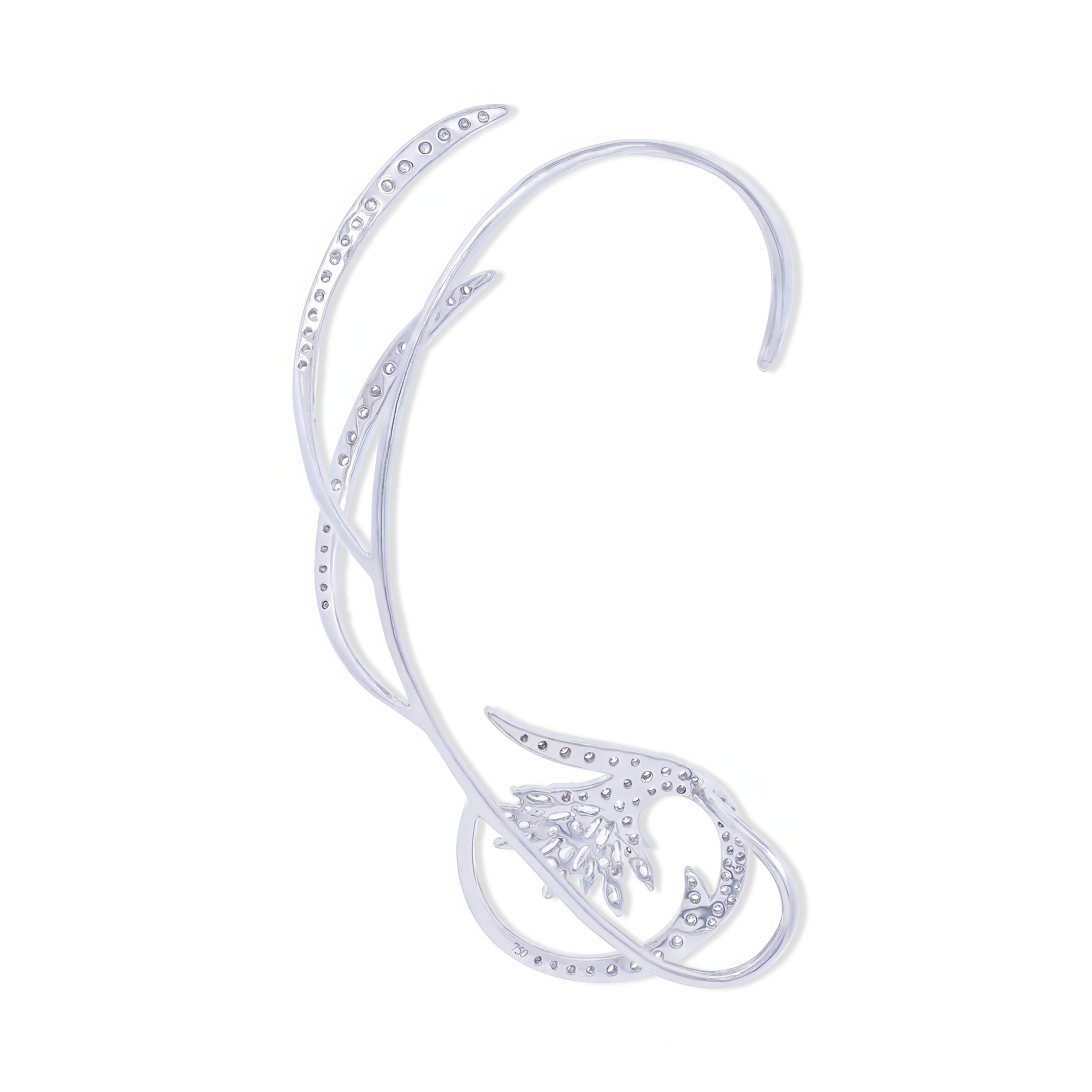 Celestial Bloom Earcuff - Palaces Jewellery