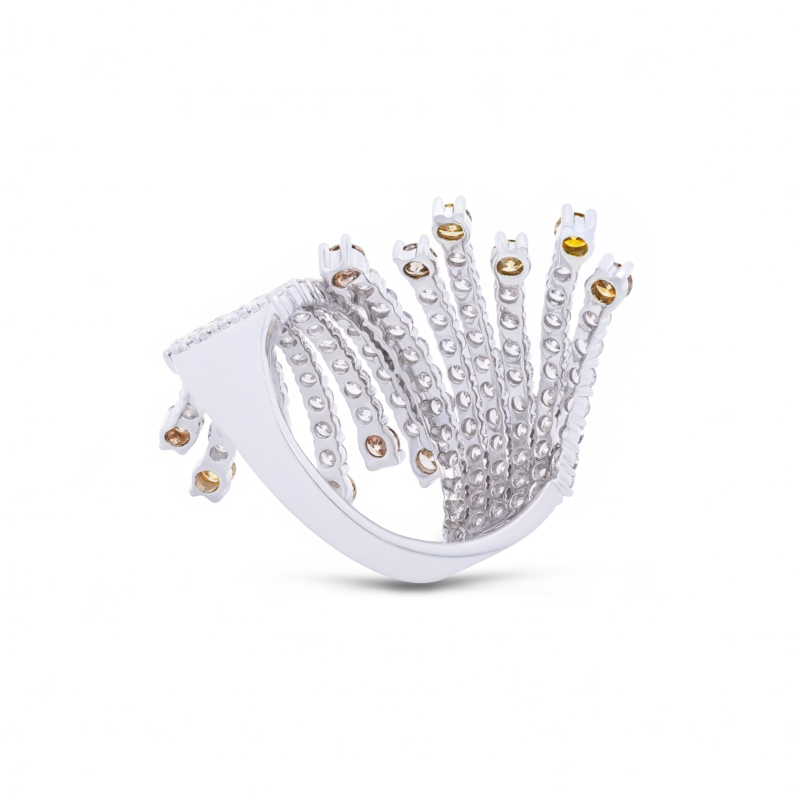 Sunflare Symphony Ring - Palaces Jewellery