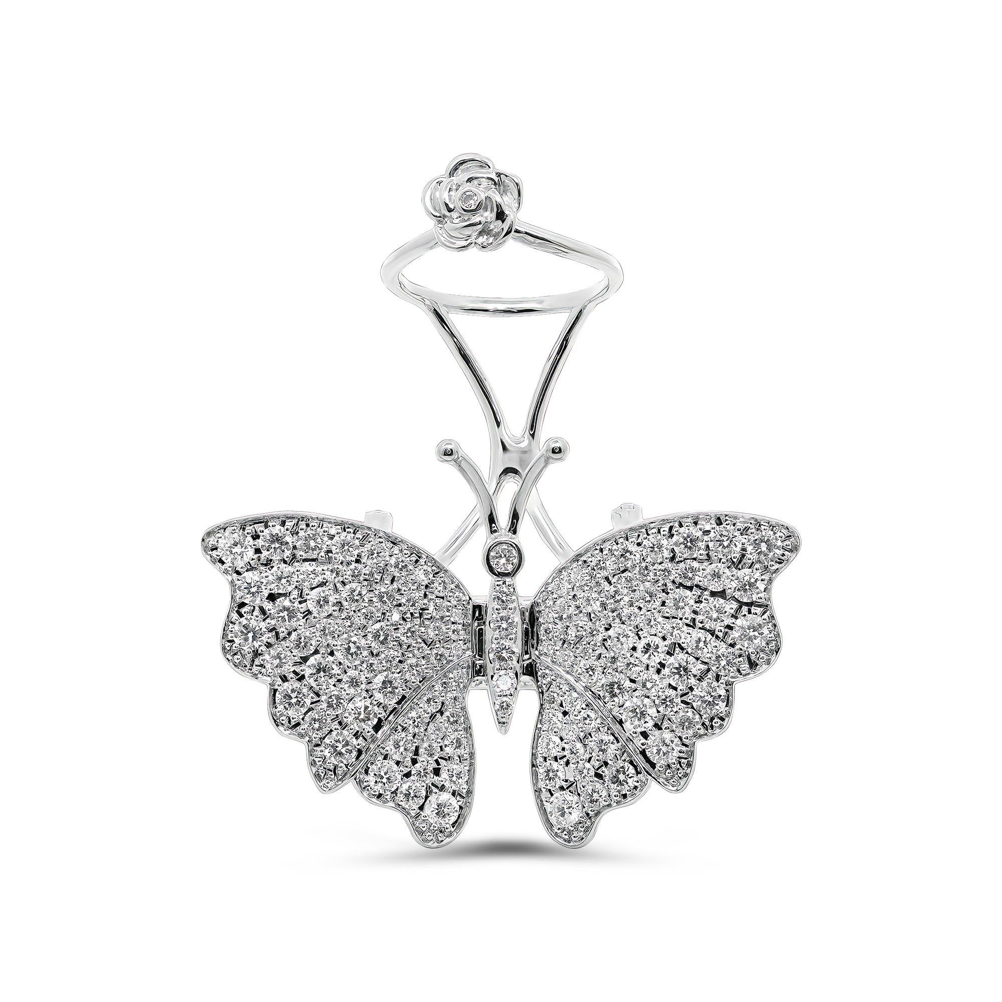 Flutter Butterfly Ring - Palaces Jewellery