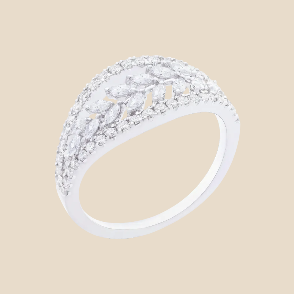 Celestial Leaf Ring - Palaces Jewellery