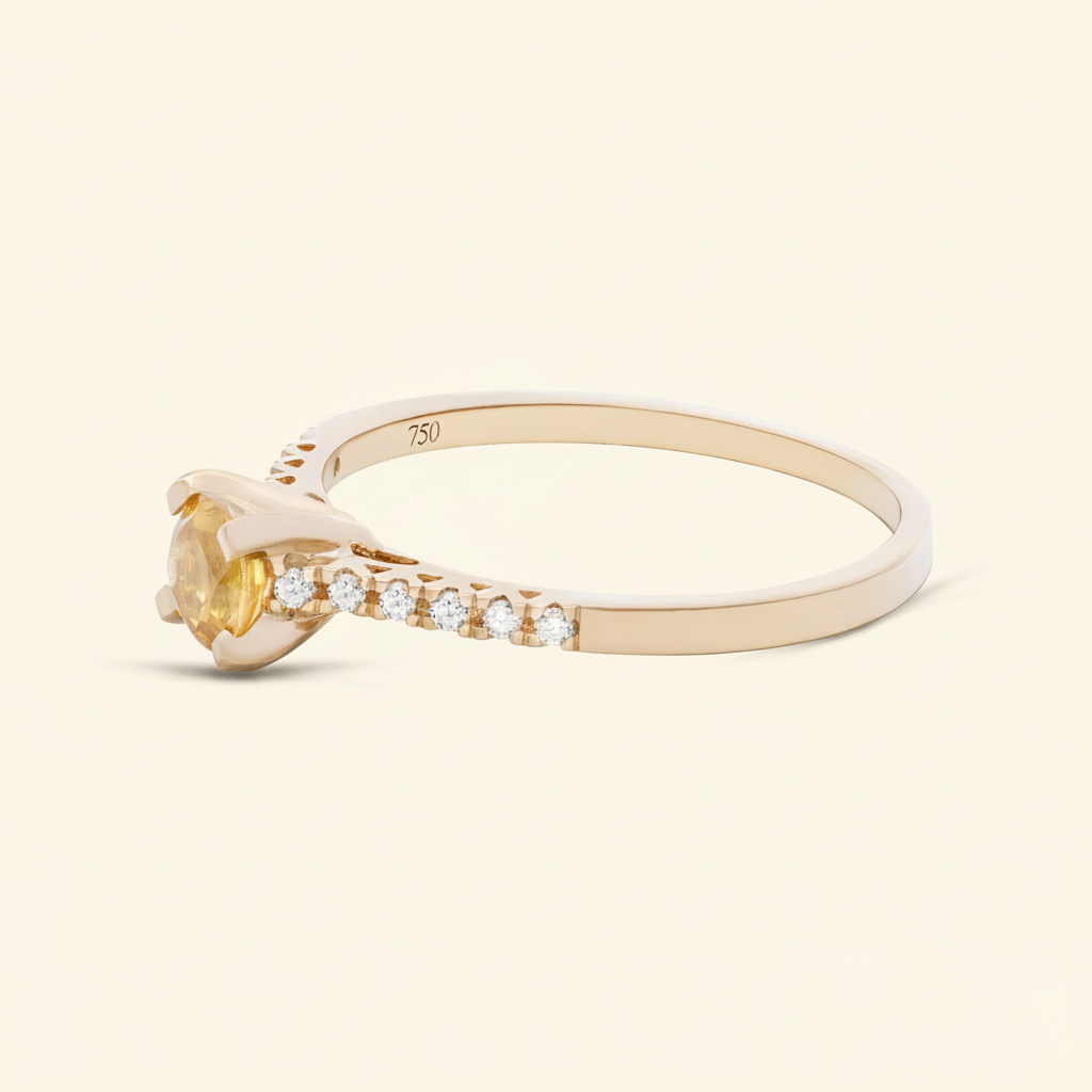Lumina Accent Ring - Palaces Jewellery