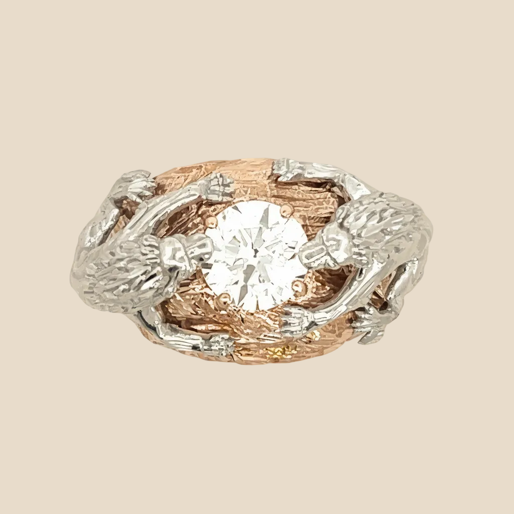 Alexis Lions Diamond Ring - Palaces Jewellery