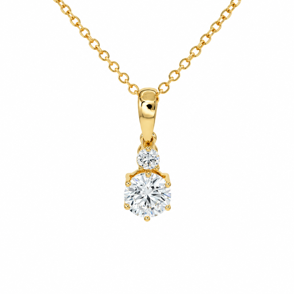轮盘钻石吊坠 (Roulette Diamond Pendant)
