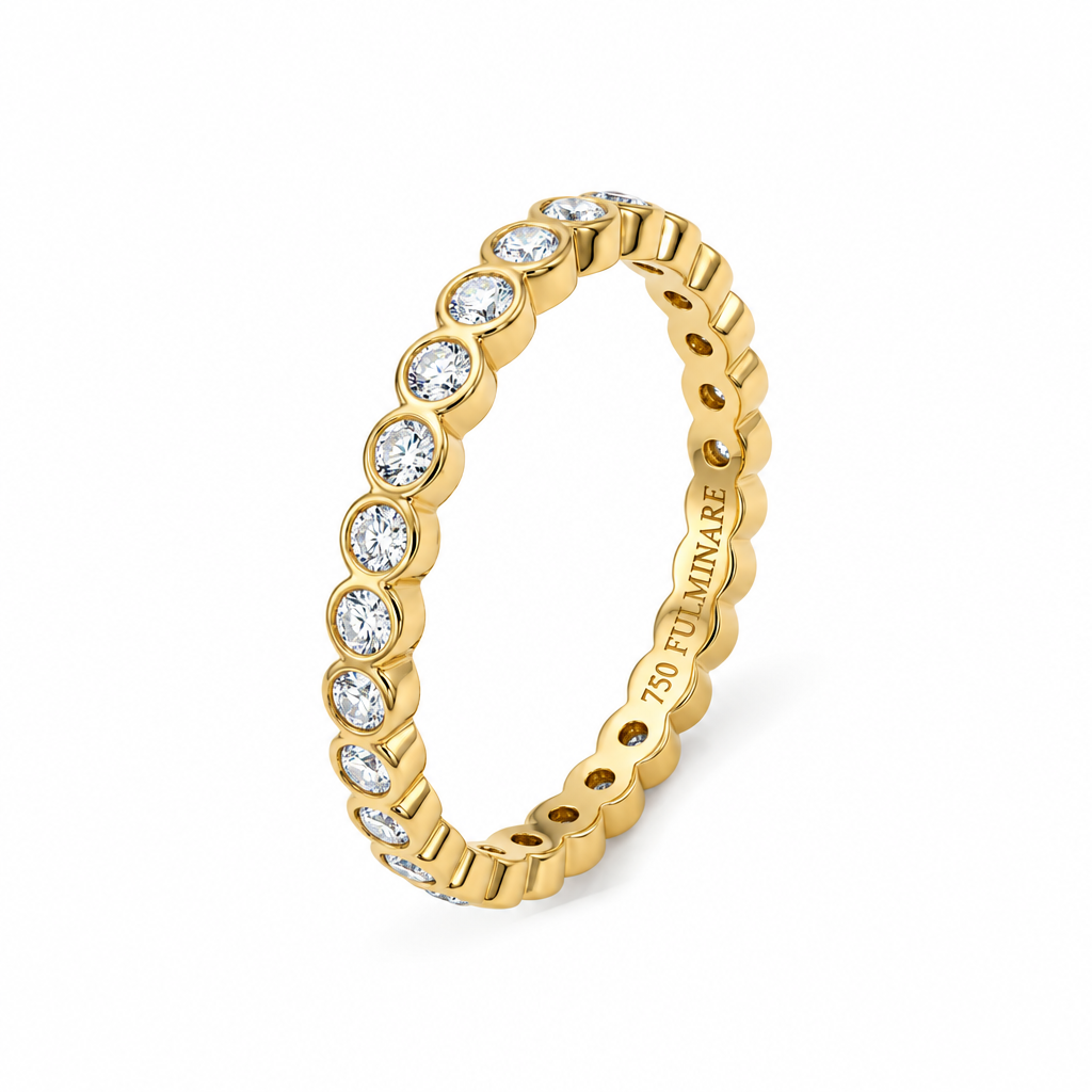 ホタテ貝のエタニティバンド (Scallop Eternity Band)