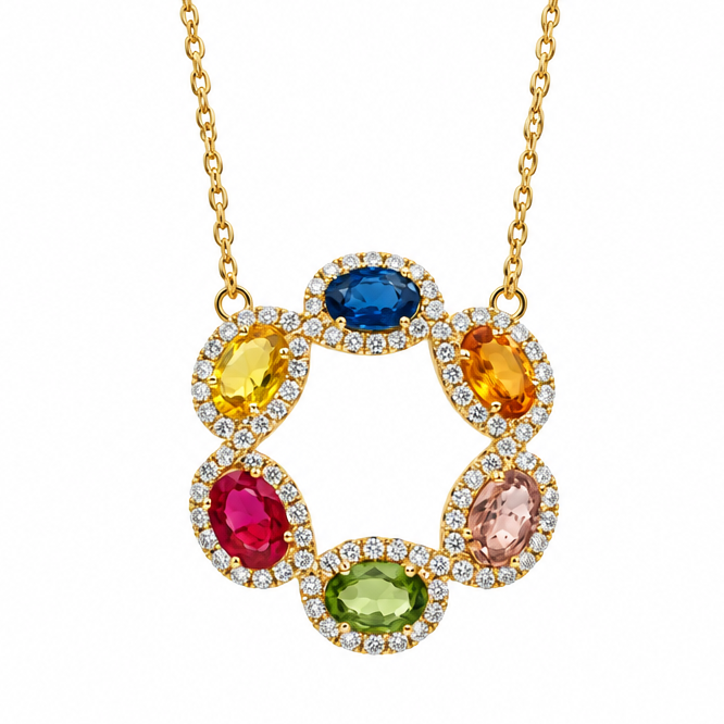 สร้อยคอเพชร (Diamond Necklace)