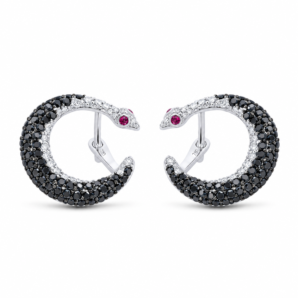 Boucle d'oreille Crimson Elegance (Crimson Elegance Earring)