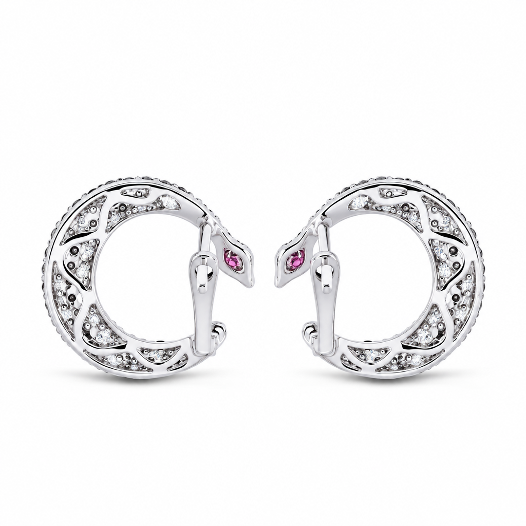 Boucle d'oreille Crimson Elegance (Crimson Elegance Earring)