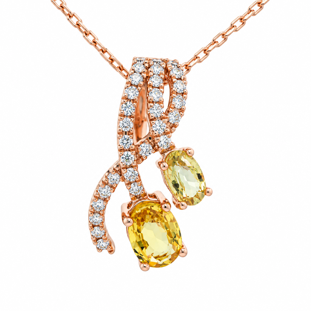Pendentif Roulette Diamant (Roulette Diamond Pendant)