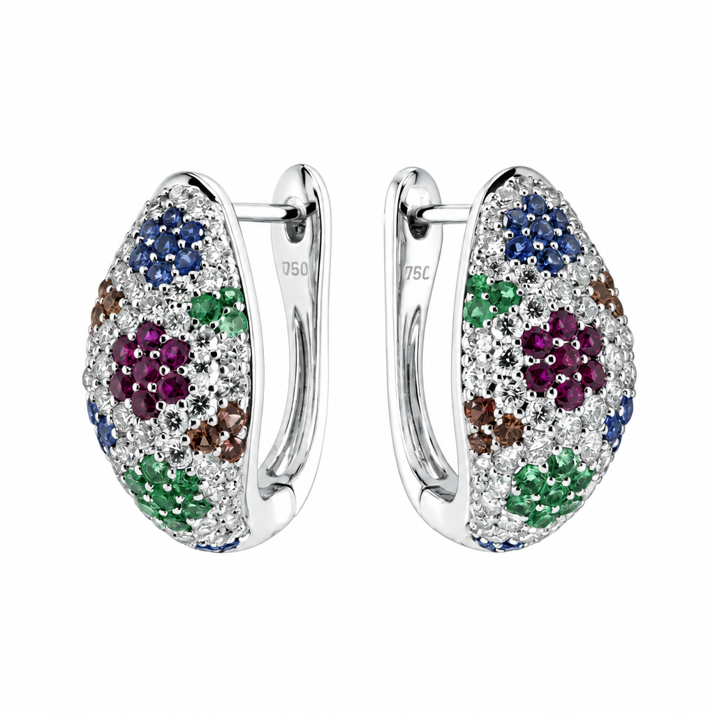 Boucle d'oreille à fermoir anglais en diamant (Diamond English Lock Earring)