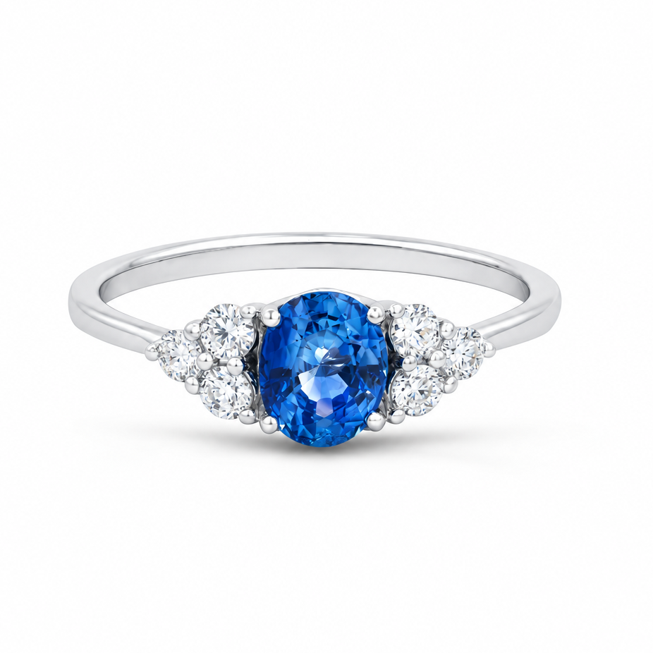 Anello Eleganza Zaffiro (Sapphire Elegance Ring)