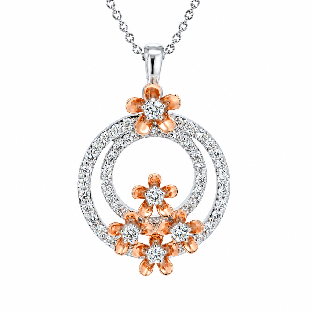 Colgante de diamantes de ruleta (Roulette Diamond Pendant)